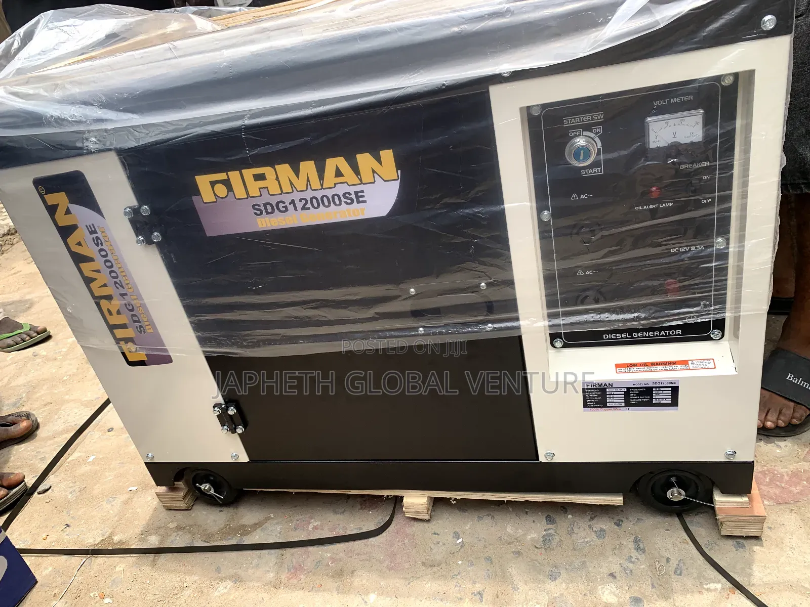 Heavy Duty Firman Sdg12000se Silent Generator for Home Business