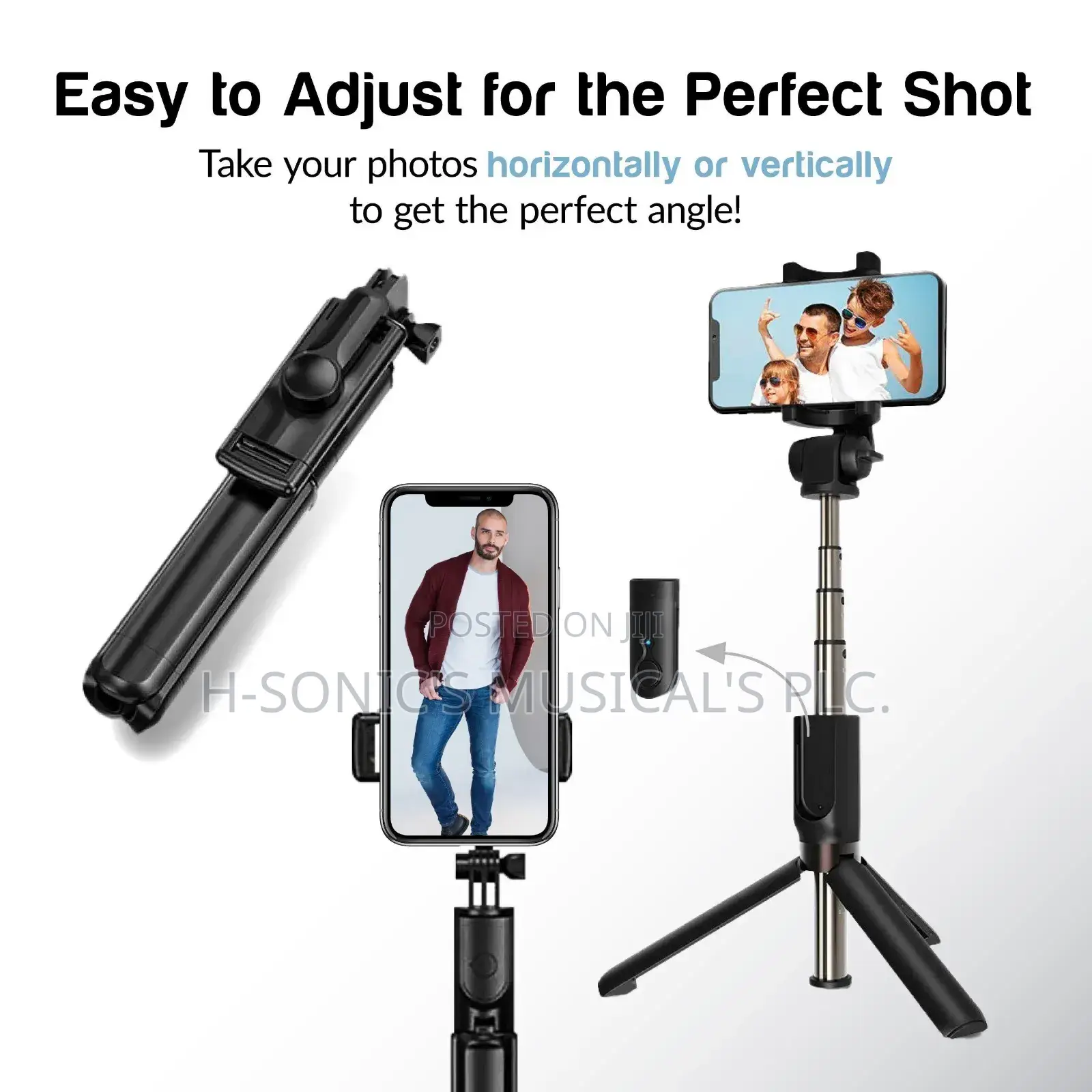 P185tk Is a Multifunctional 1.8-Meter Extendable Tripod Kit.