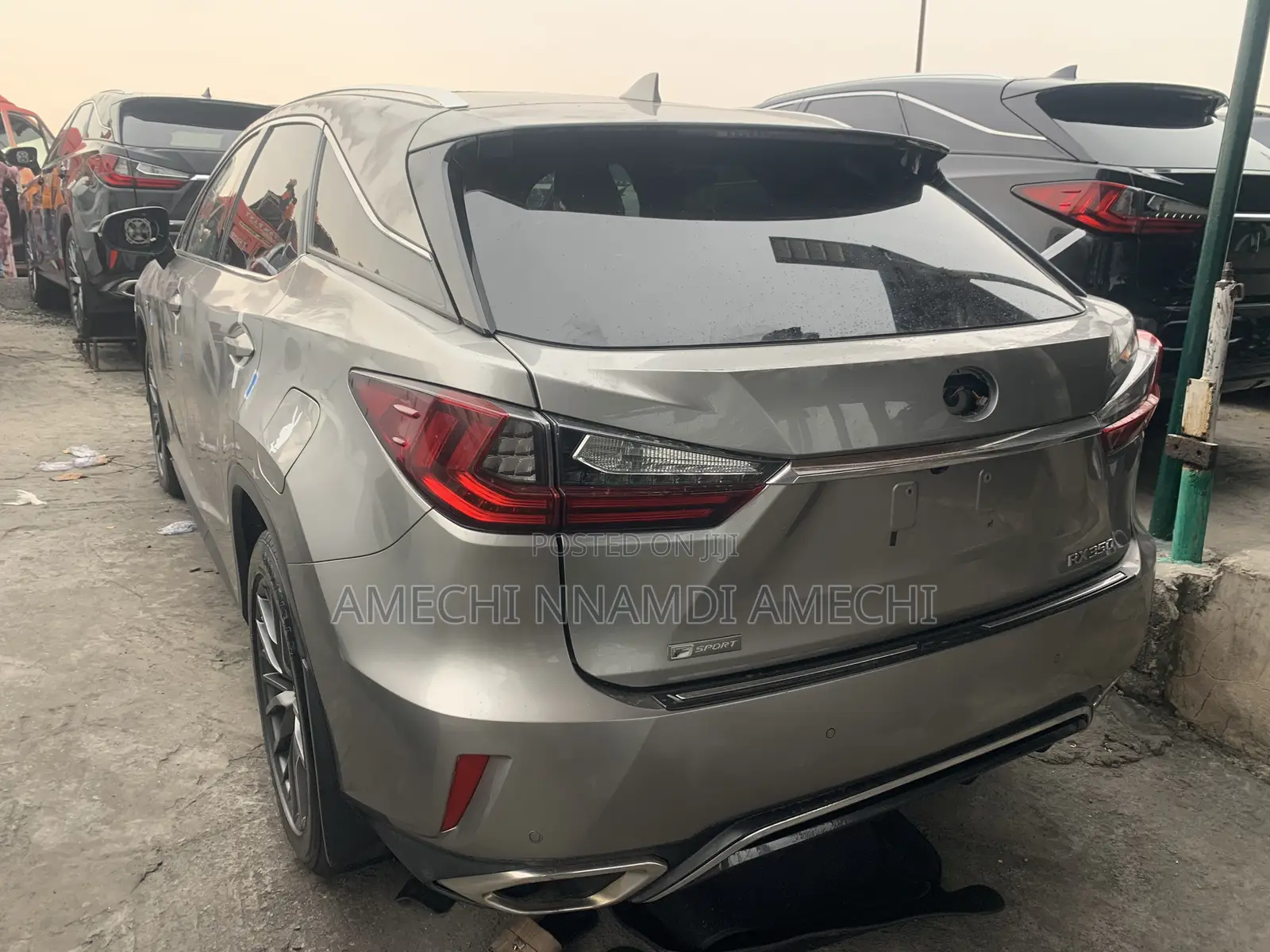 Lexus RX 350 F Sport AWD 2017 Gray