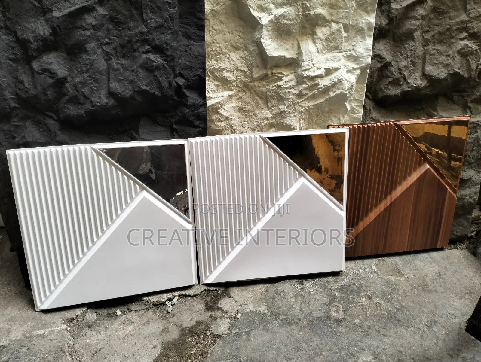 PVC Mirror 3d Panel