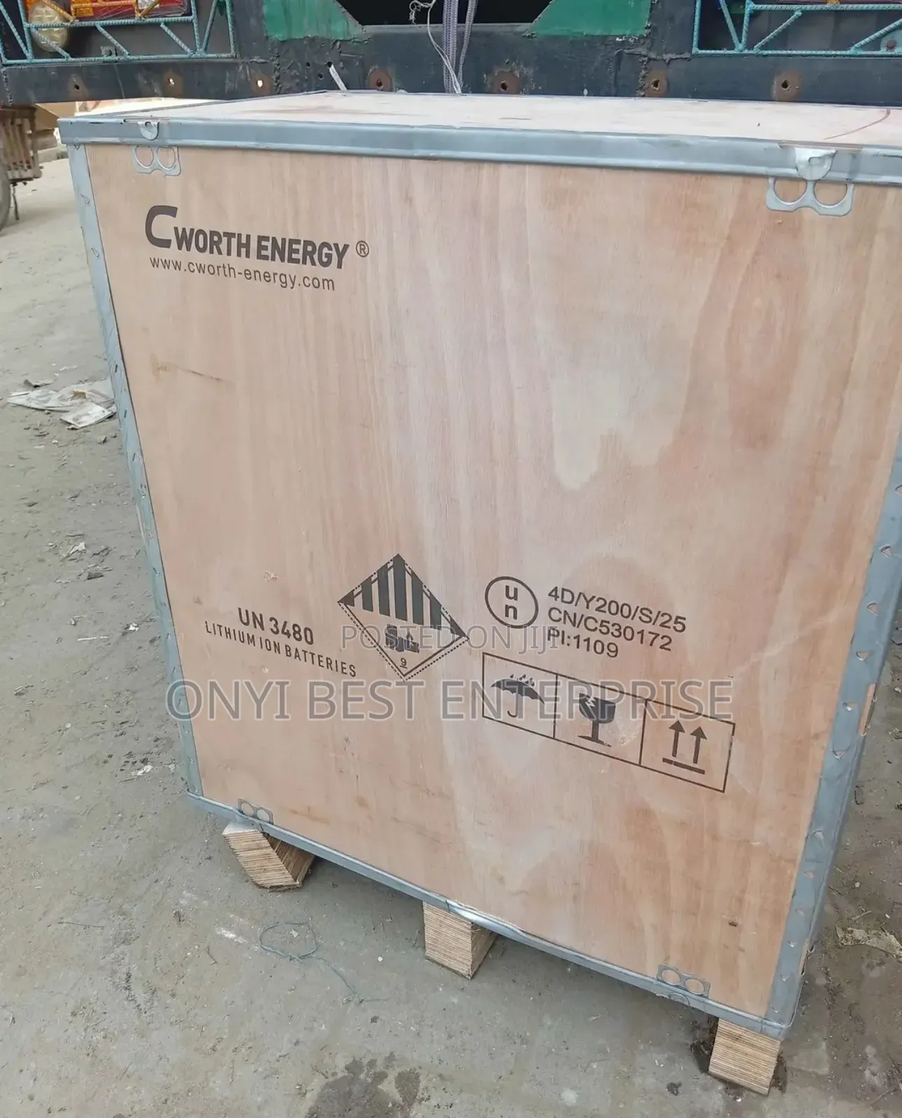 C Worth Energy Lithium Ion Battery 20kwh 51.2v 7years Warranty