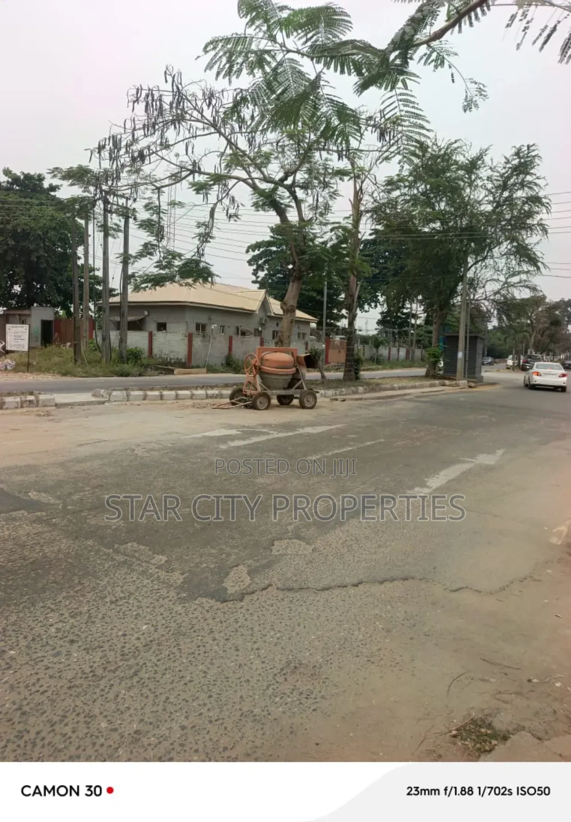 Empty Land Measuring 1300 Sqemter With C of O Directly on Omole Phase2