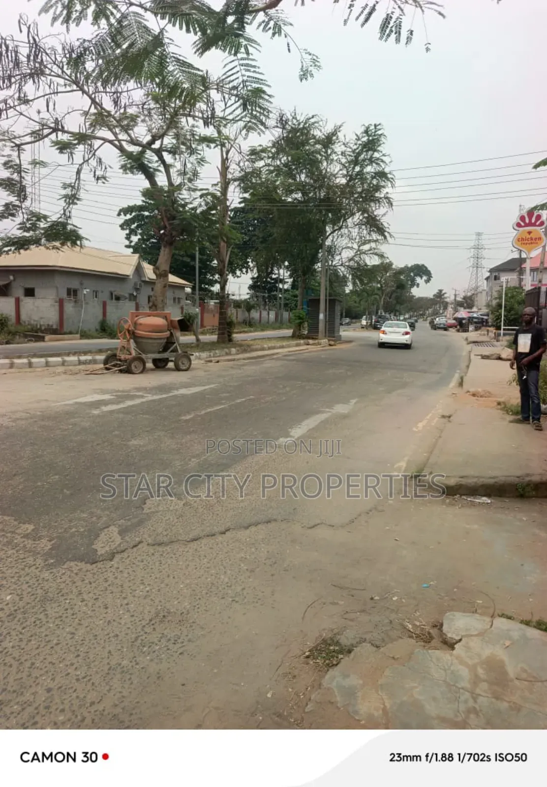 Empty Land Measuring 1300 Sqemter With C of O Directly on Omole Phase2