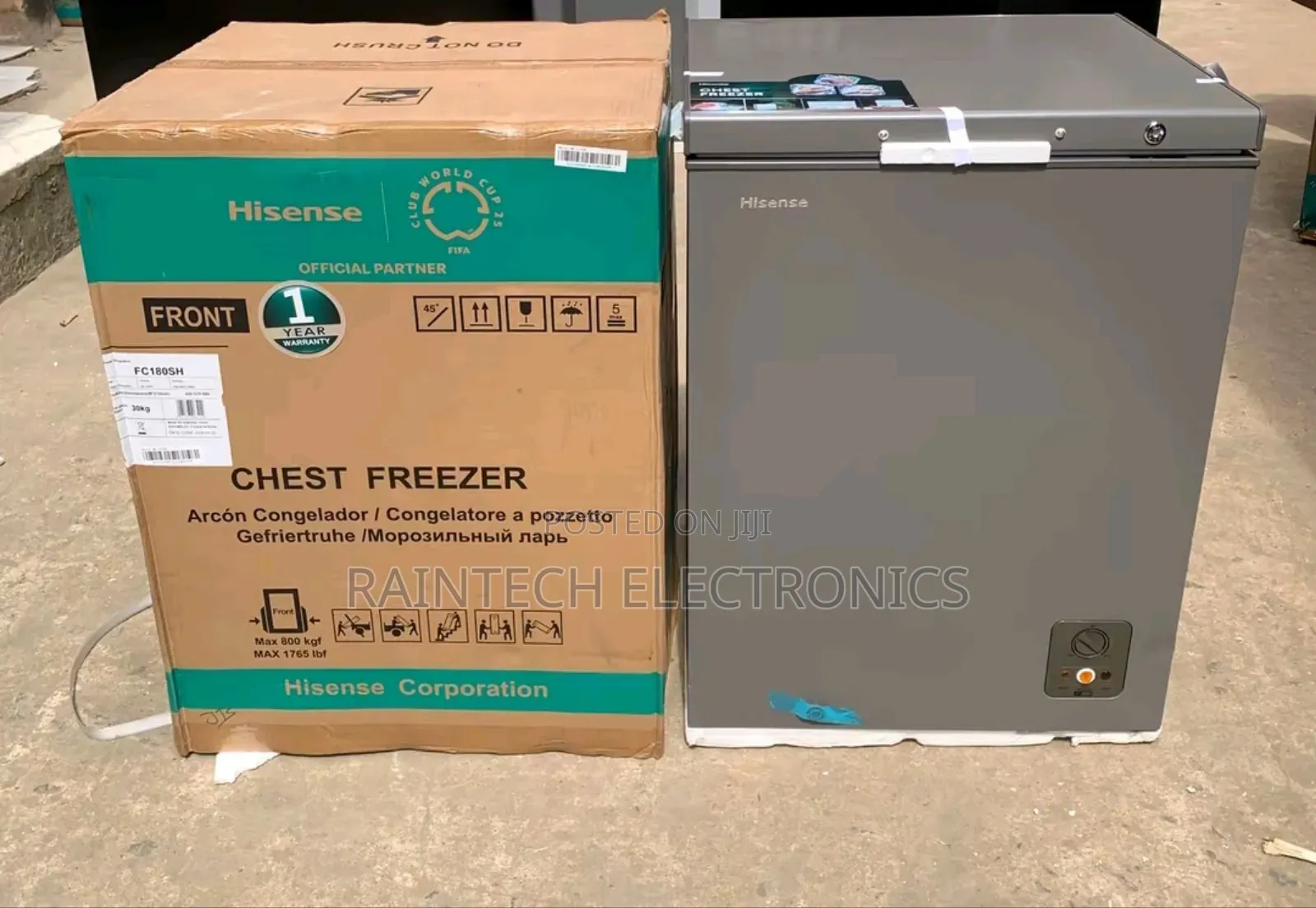 Hisense Brand New 145l Deep Freezer