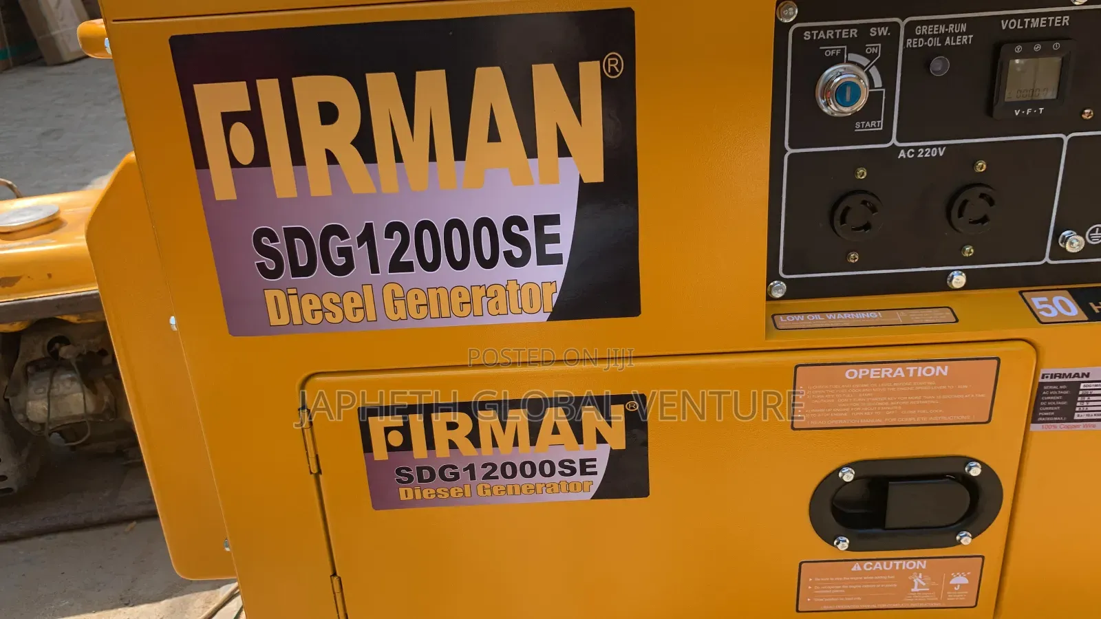 Long Runtime Firman 12kva Silent Generator