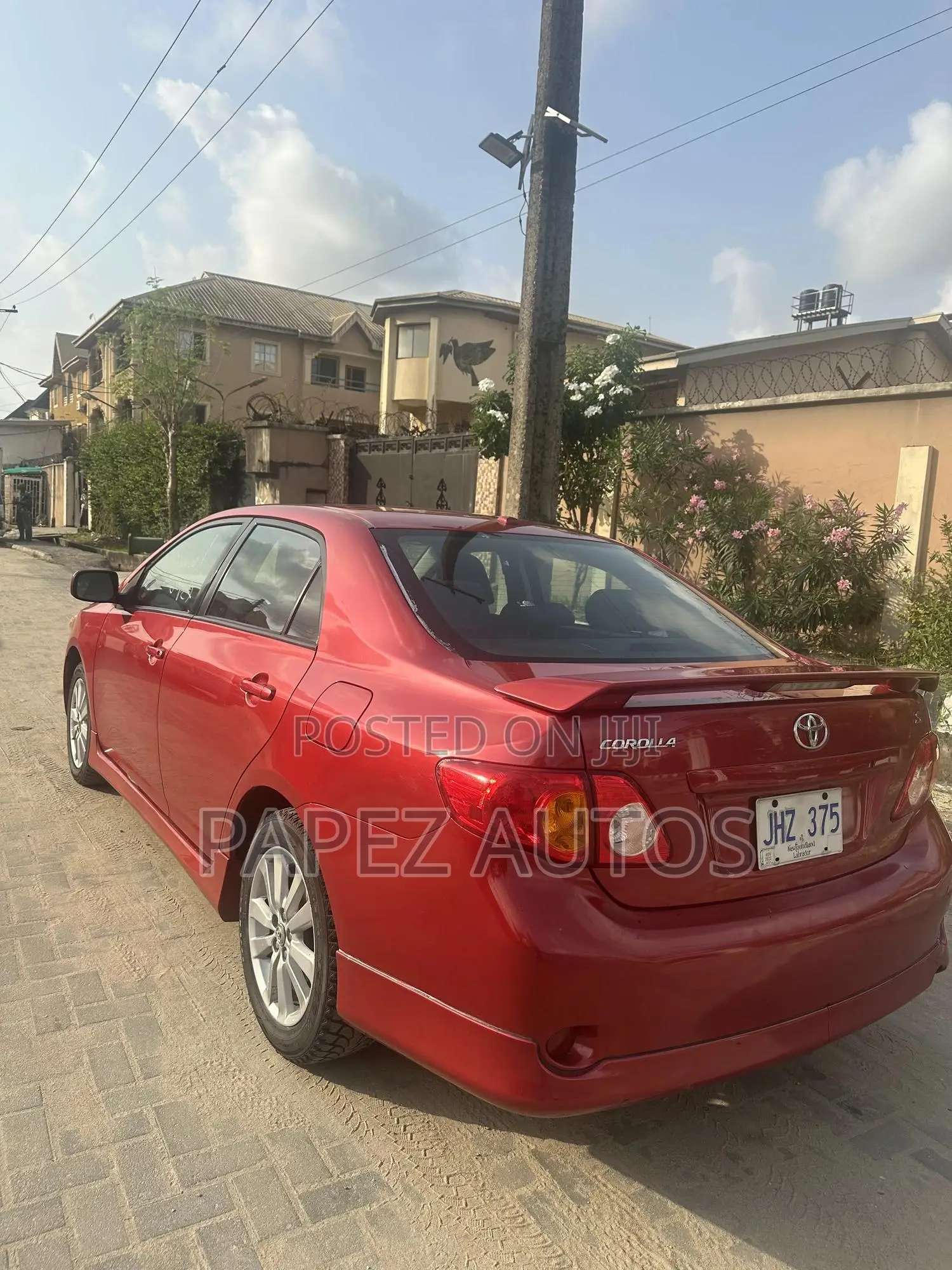 Toyota Corolla S 4dr Sedan (1.8L 4cyl 4A) 2010 Red