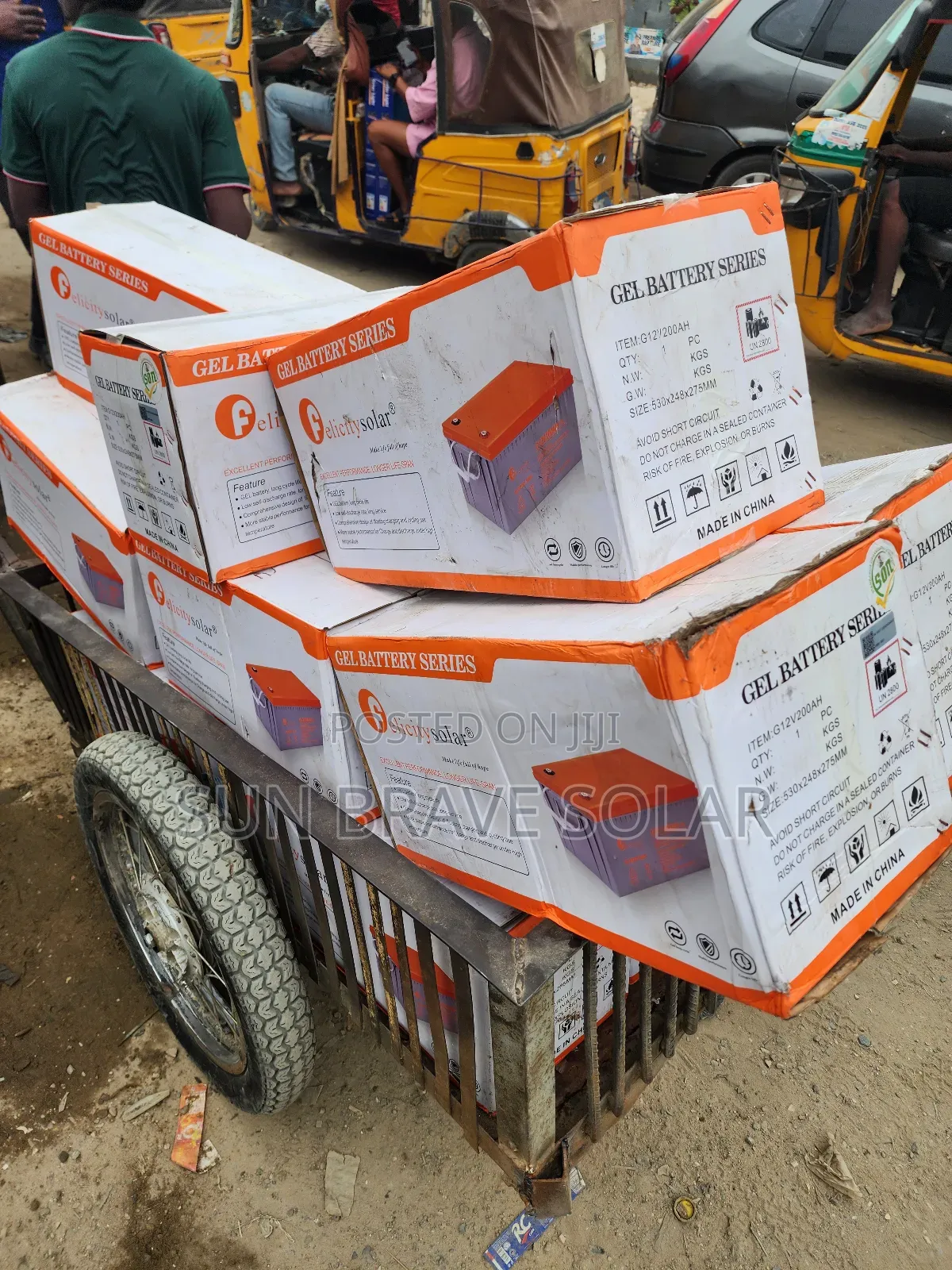 200ah Felicity Dry Cell Battery Available