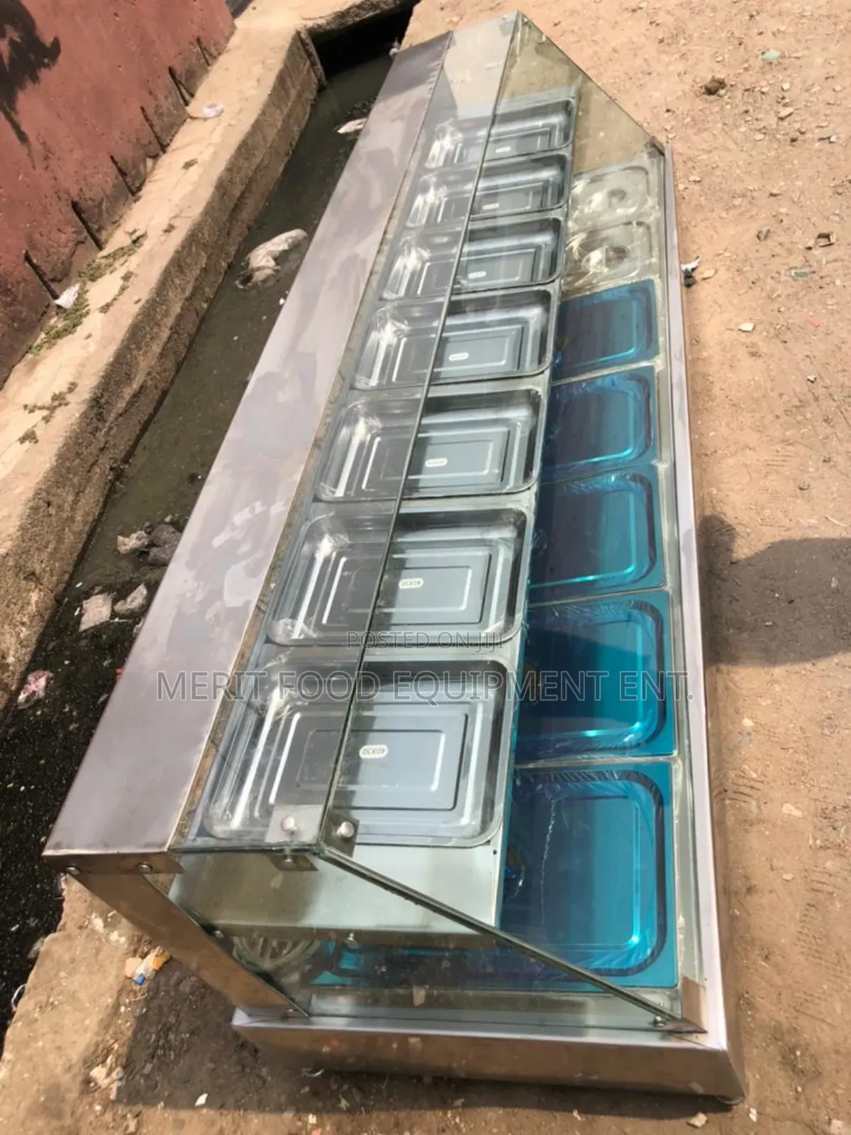 7 Plate Up and Down Food Display Warmer