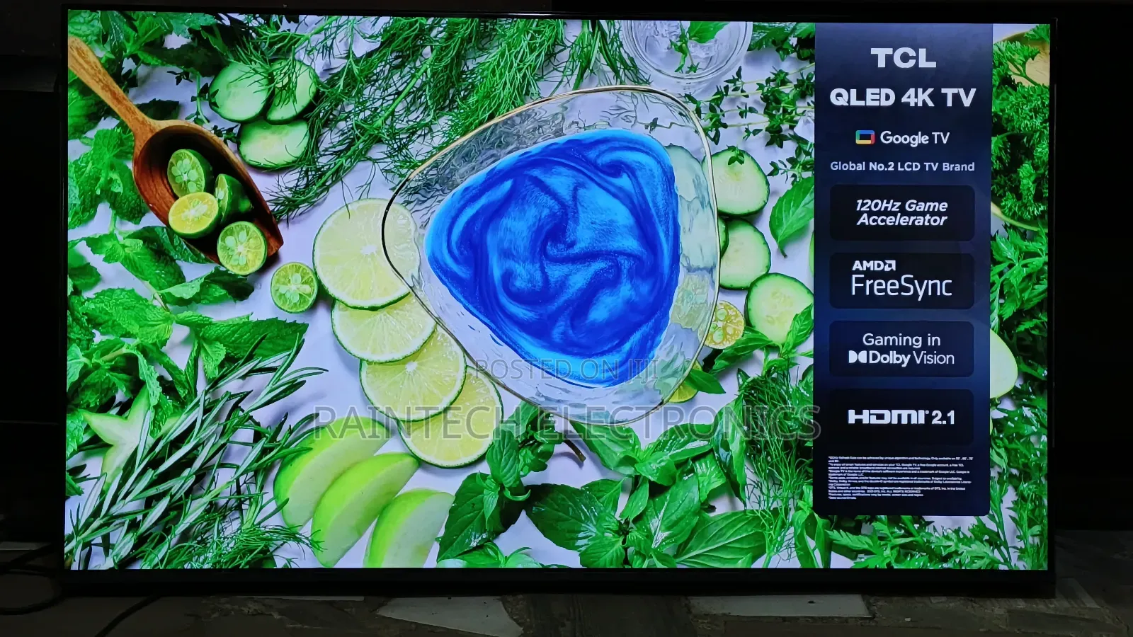 TCL Android 55inches Google Qled Tv
