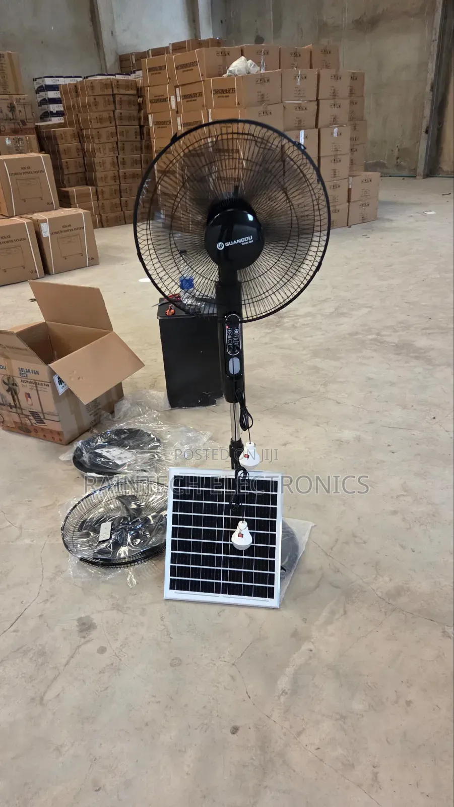 Solar Fan With Panel 16inches