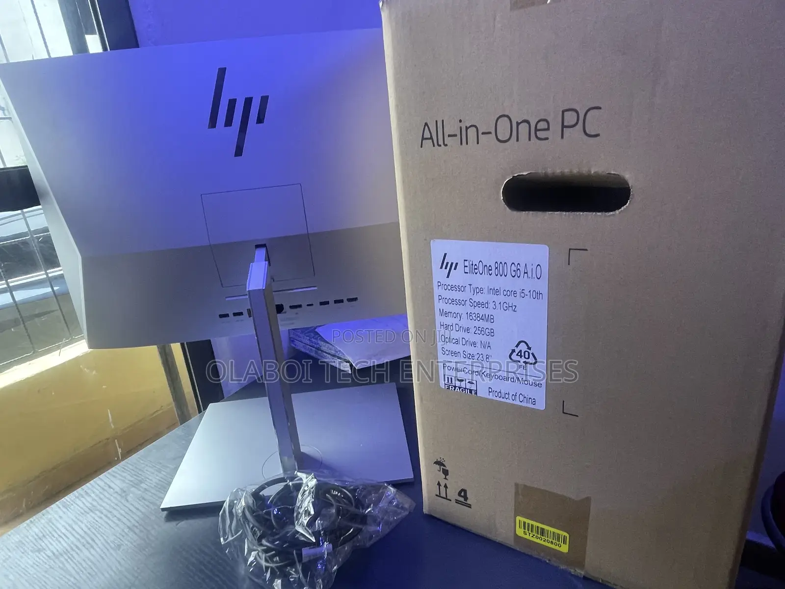 New Desktop Computer HP EliteOne 800 G6 16GB Intel Core i5 SSD 256GB