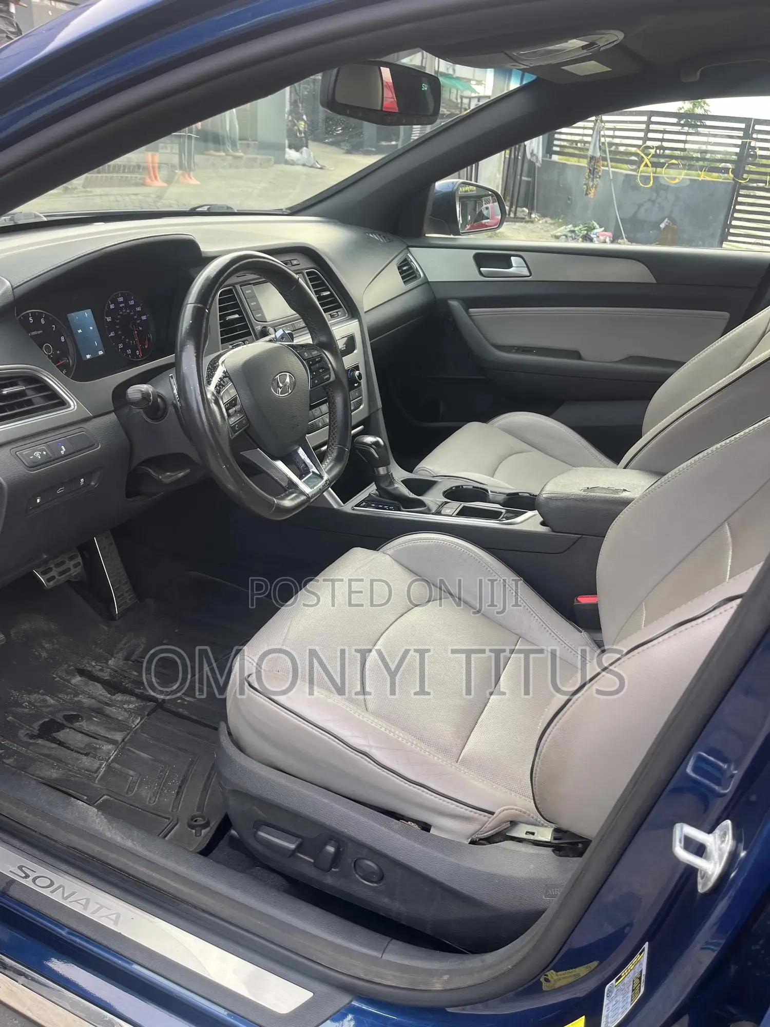 Hyundai Sonata Sport 2.0T Sedan FWD (2.0L 4cyl 6A) 2016 Blue