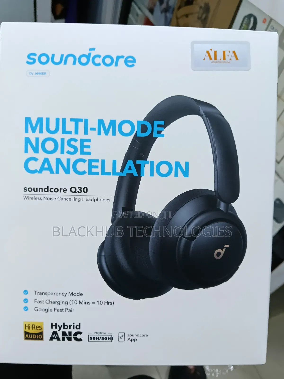 Anker Soundcore Q30 Headset With Hybrid Anc