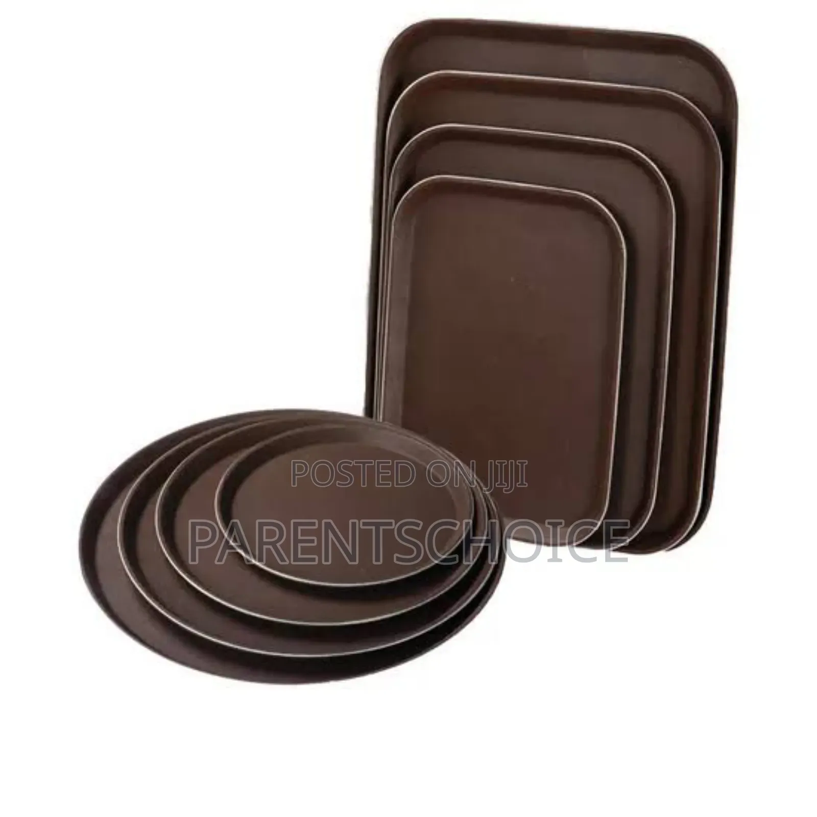 High Quality Anti Slip Non Slip Serving Tray Round / Rectangle