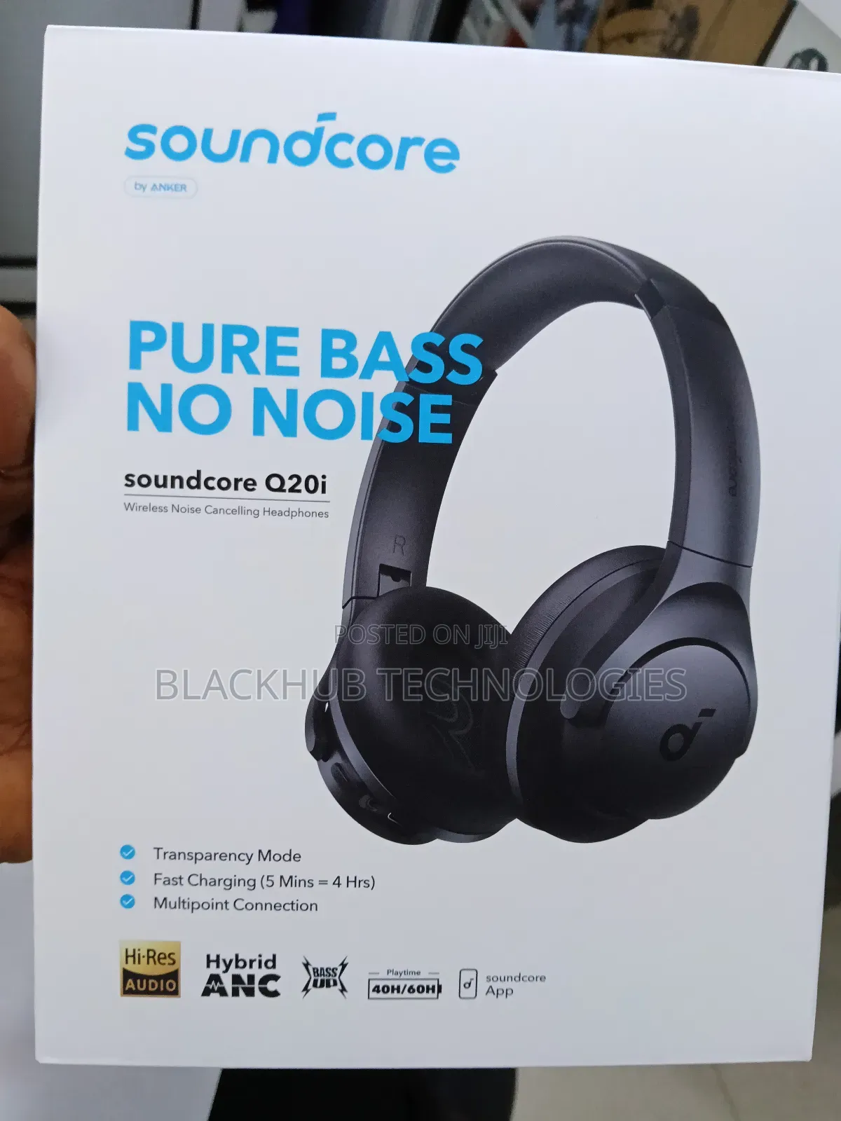 Anker Soundcore Q20i Headset With Hybrid Anc