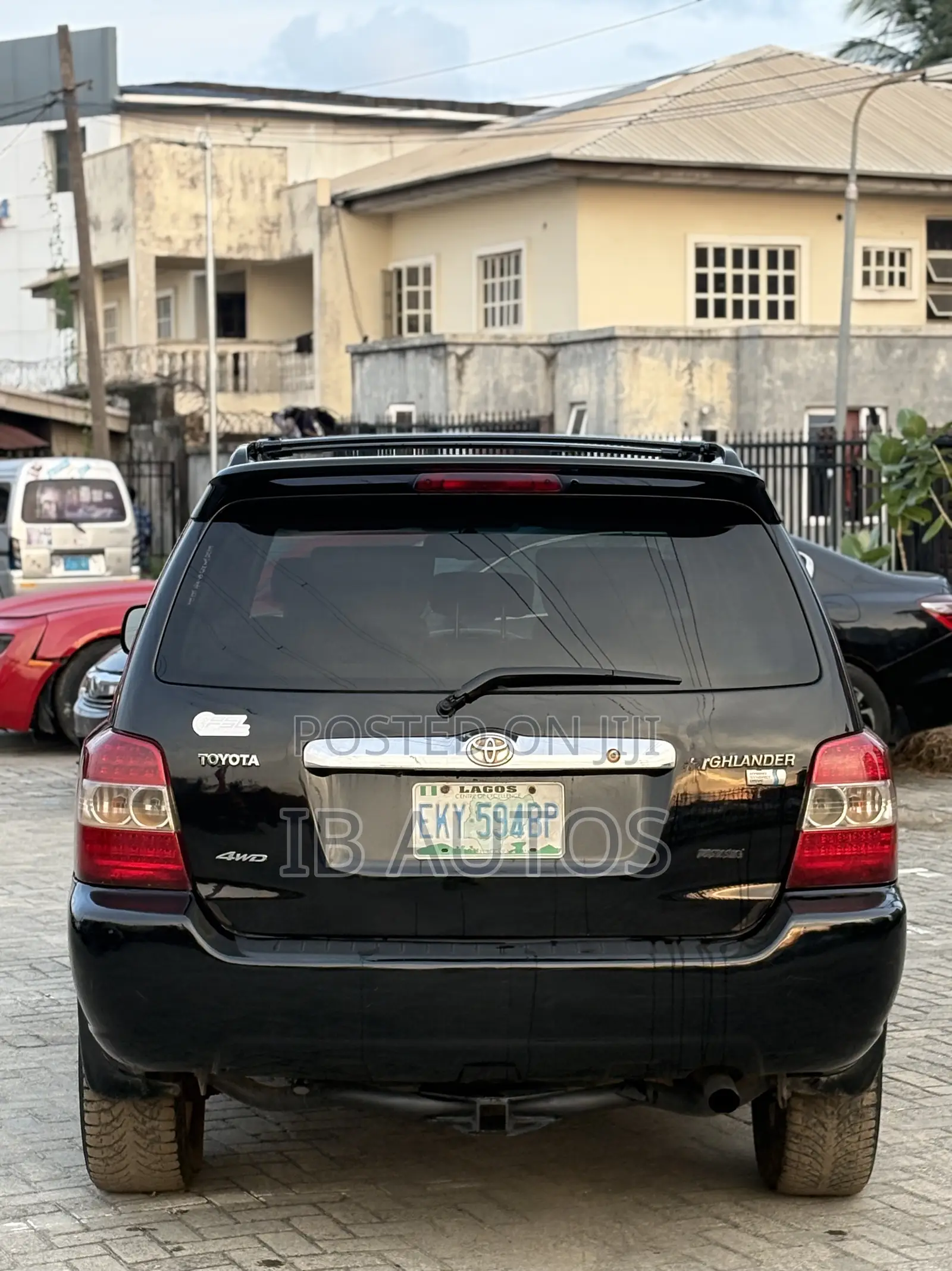 Toyota Highlander Hybrid Limited 4x4 2007 Black