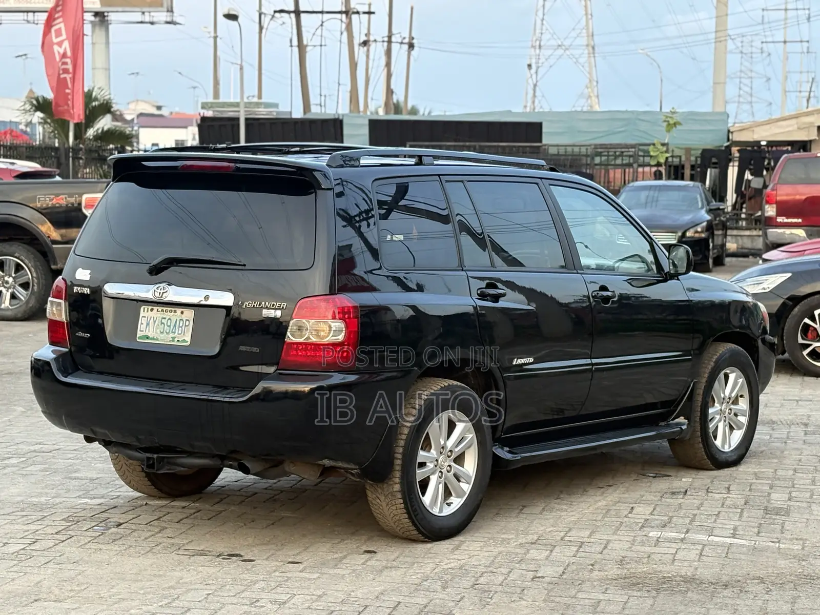 Toyota Highlander Hybrid Limited 4x4 2007 Black
