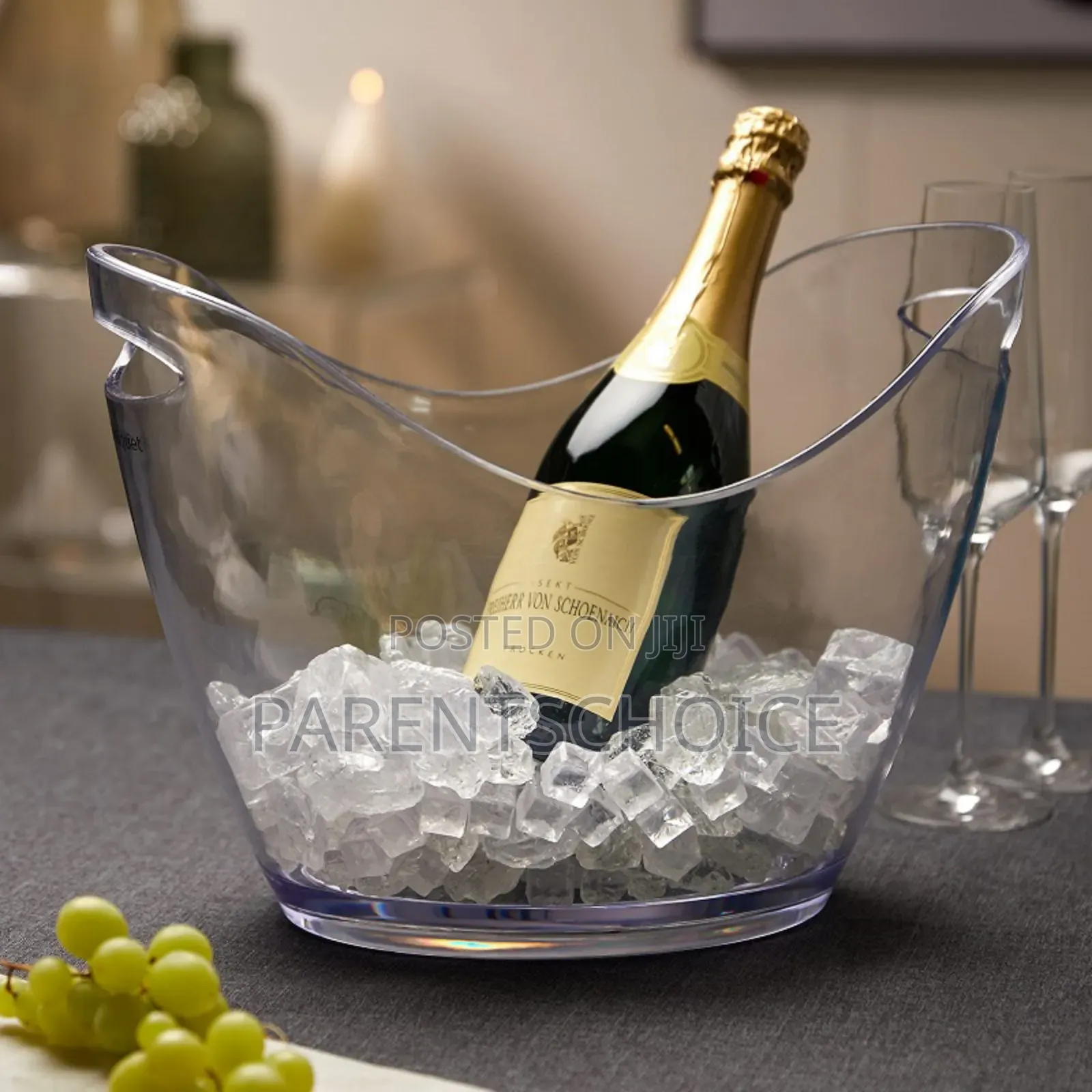 Quality Acrylic Big Wine Bowl
