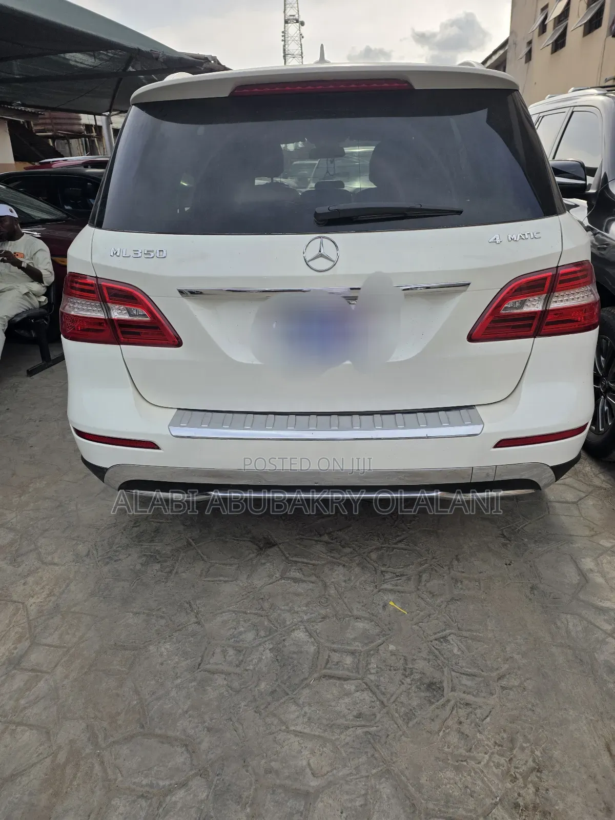 Mercedes-Benz M Class 2013 Off white