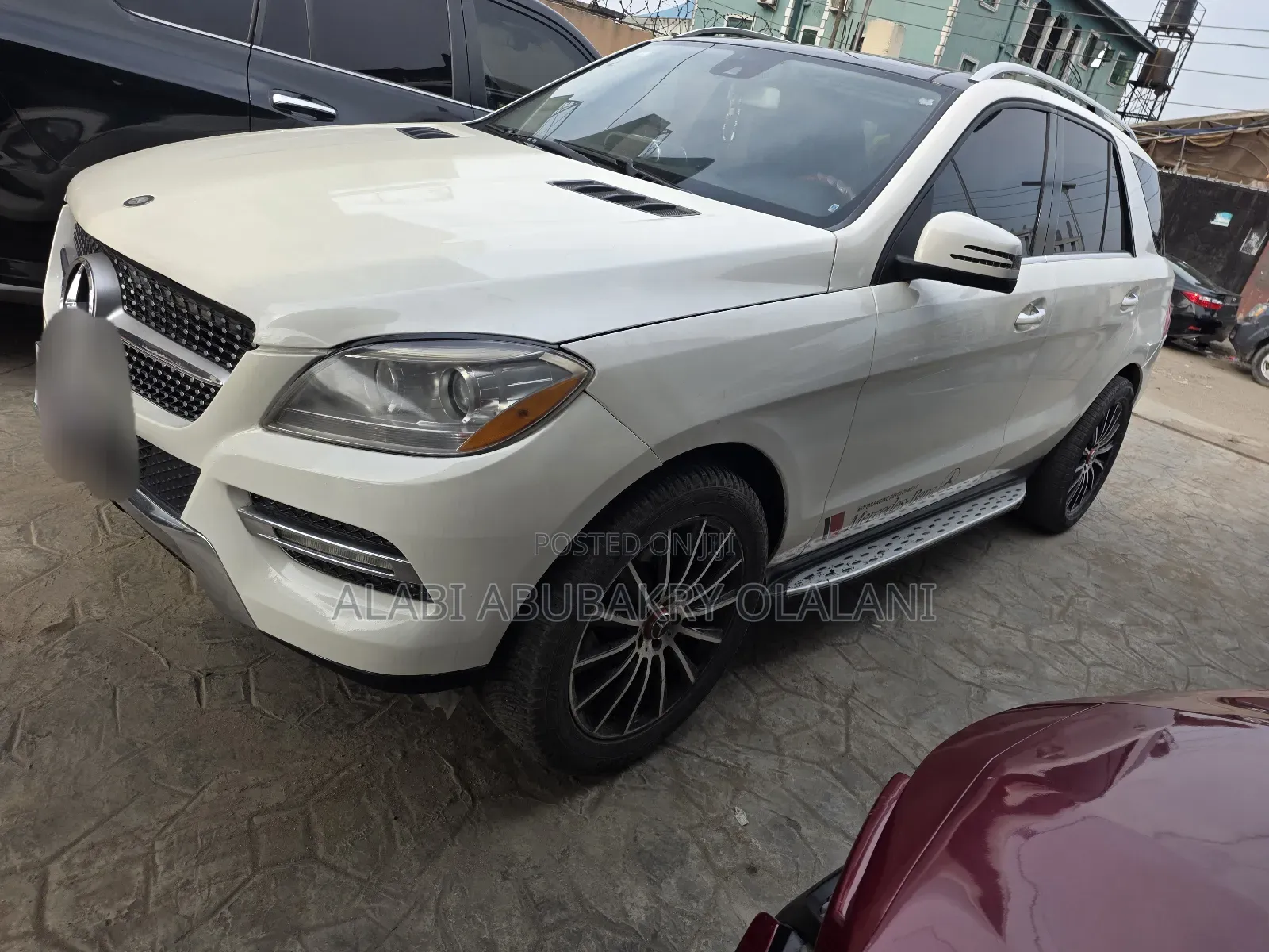 Mercedes-Benz M Class 2013 Off white