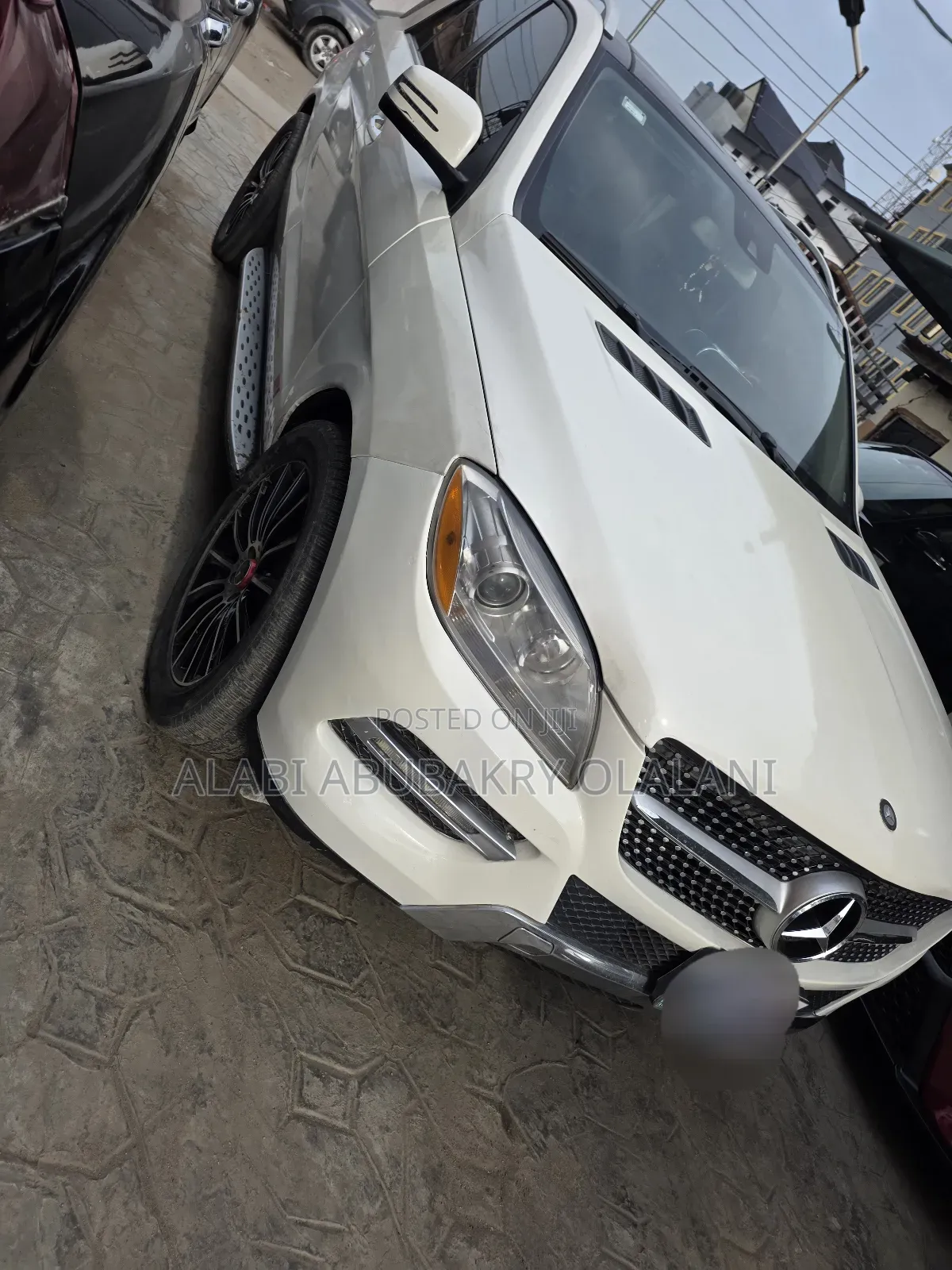 Mercedes-Benz M Class 2013 Off white