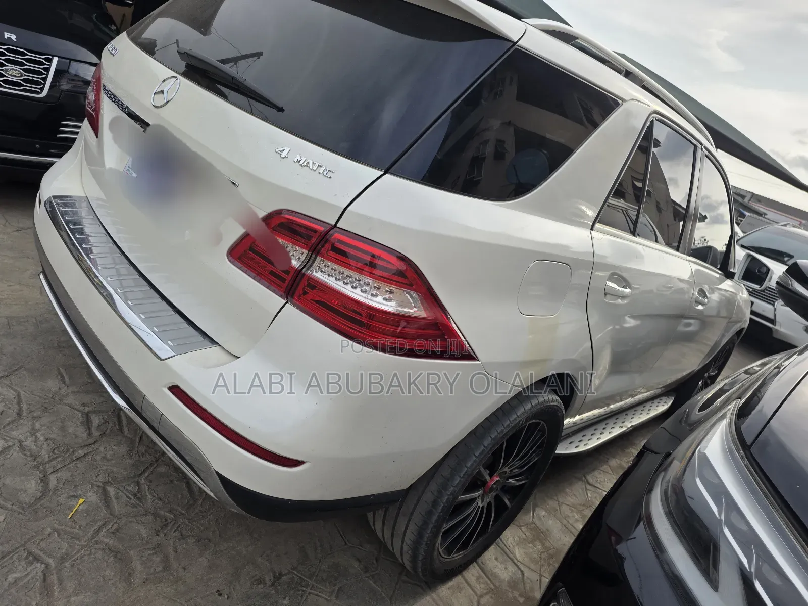 Mercedes-Benz M Class 2013 Off white