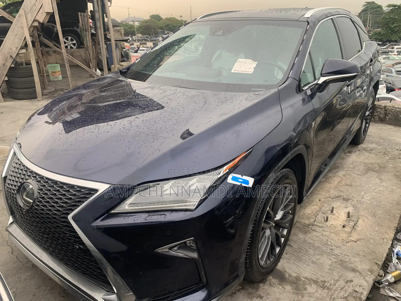 Lexus RX 350 F Sport AWD 2017 Blue