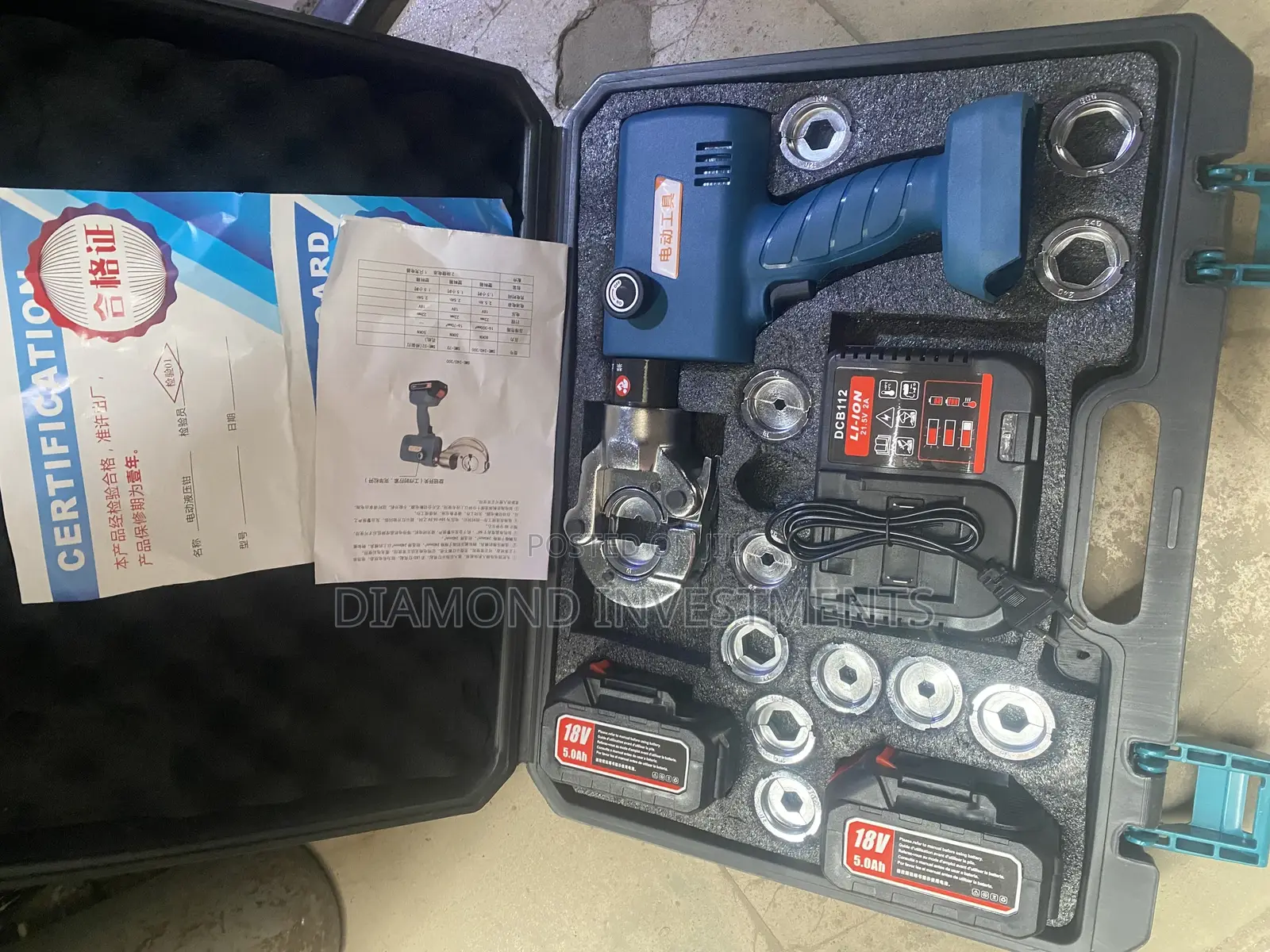 Rechargeable Cable Lug 16 To 300mm