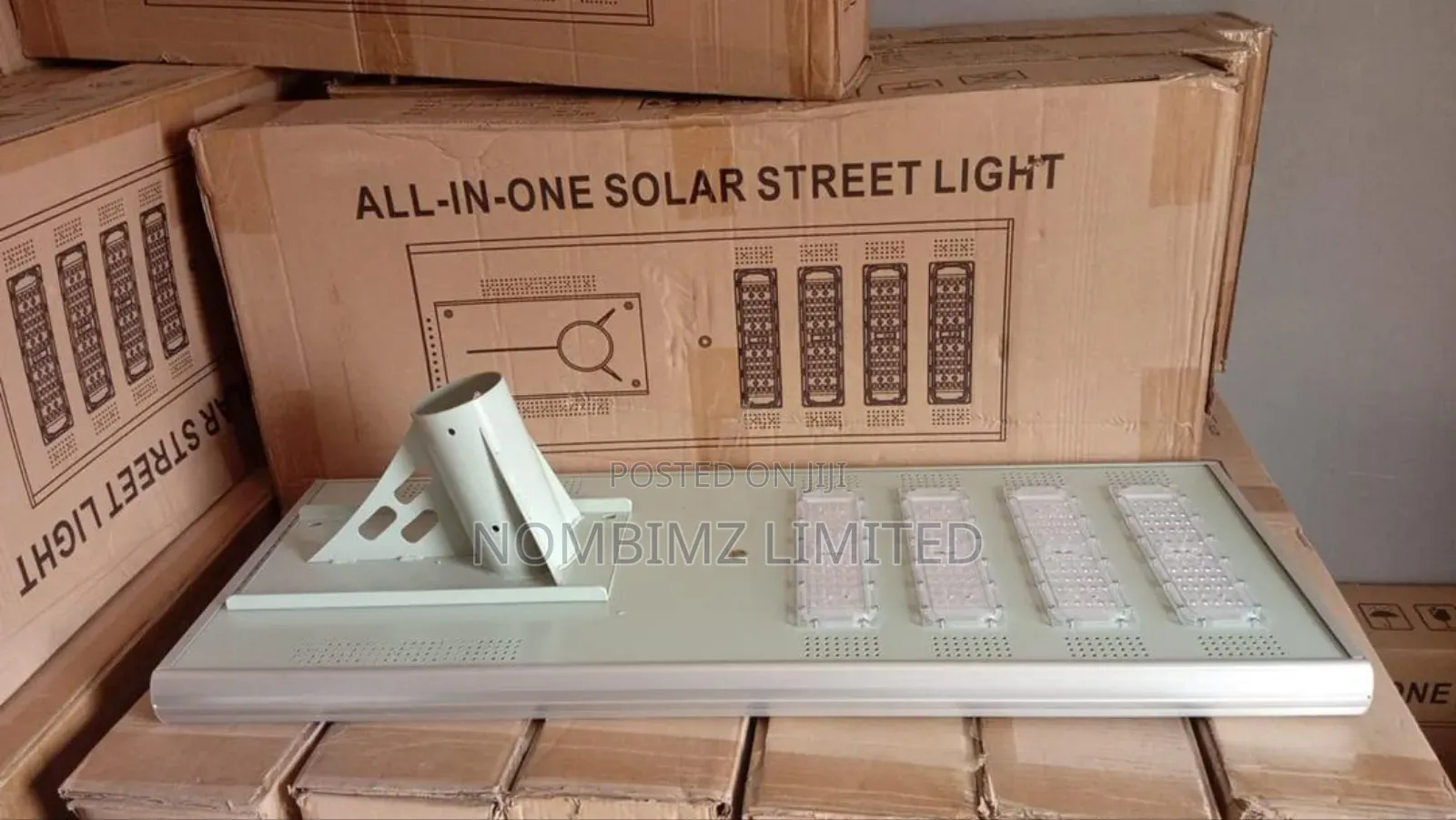 Super Bright 4 Eyes Industrial Project All in One Solar Street Light