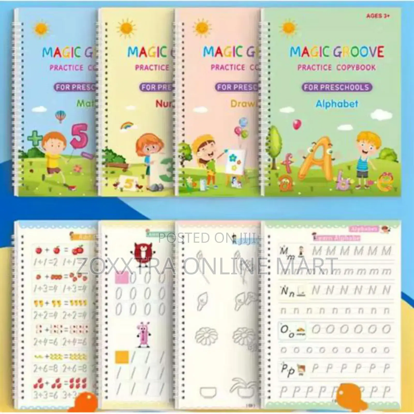 Magic Groove Practice Copy Books