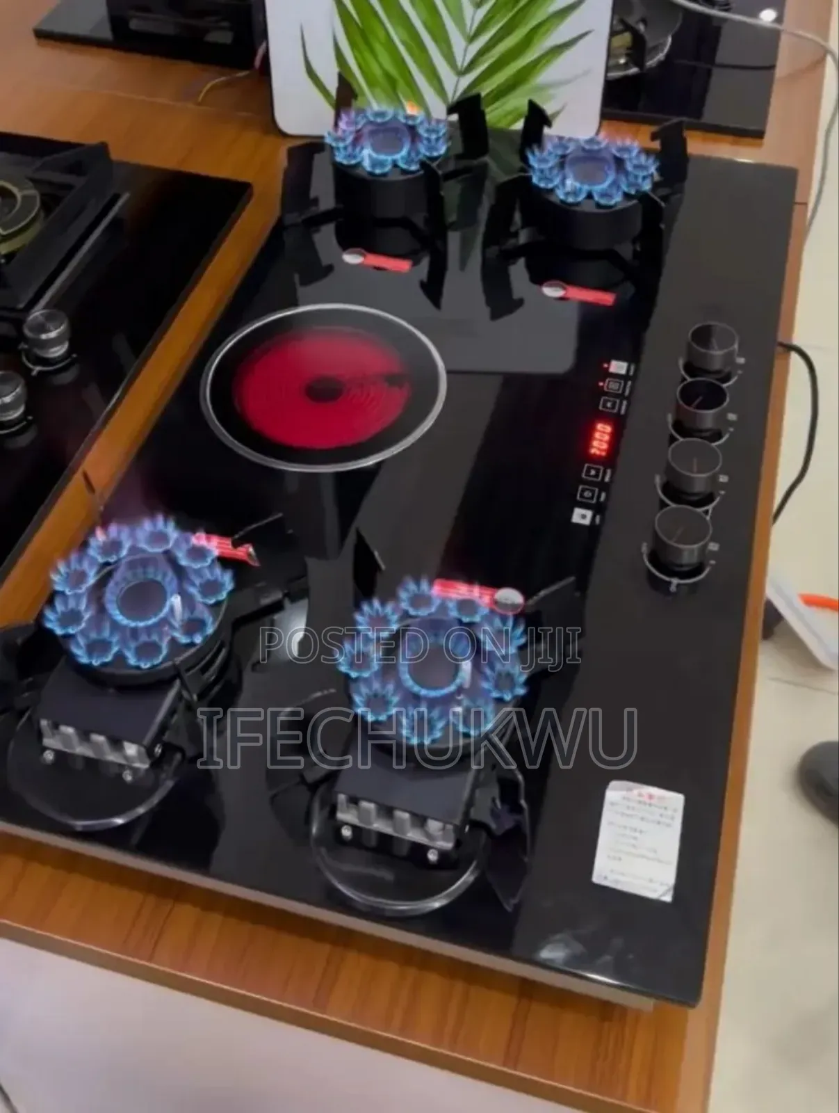 Original Quality Newcastle Built-in Flips Up Gas Electric Cooker