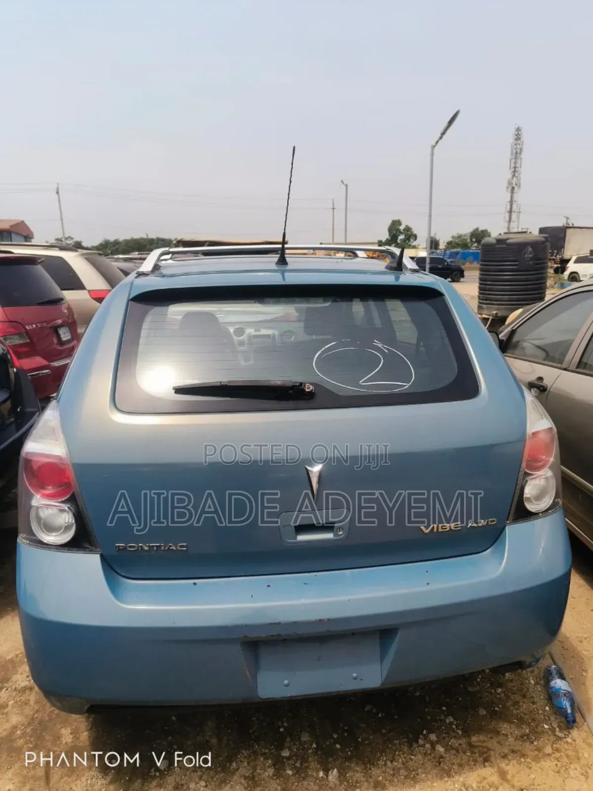 Pontiac Vibe 2008 Blue