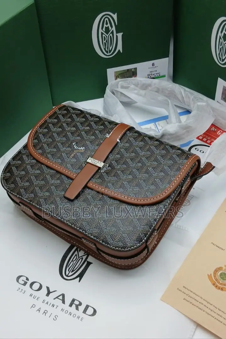 Goyard Cross Body Bag for Men (Fully Boxed)