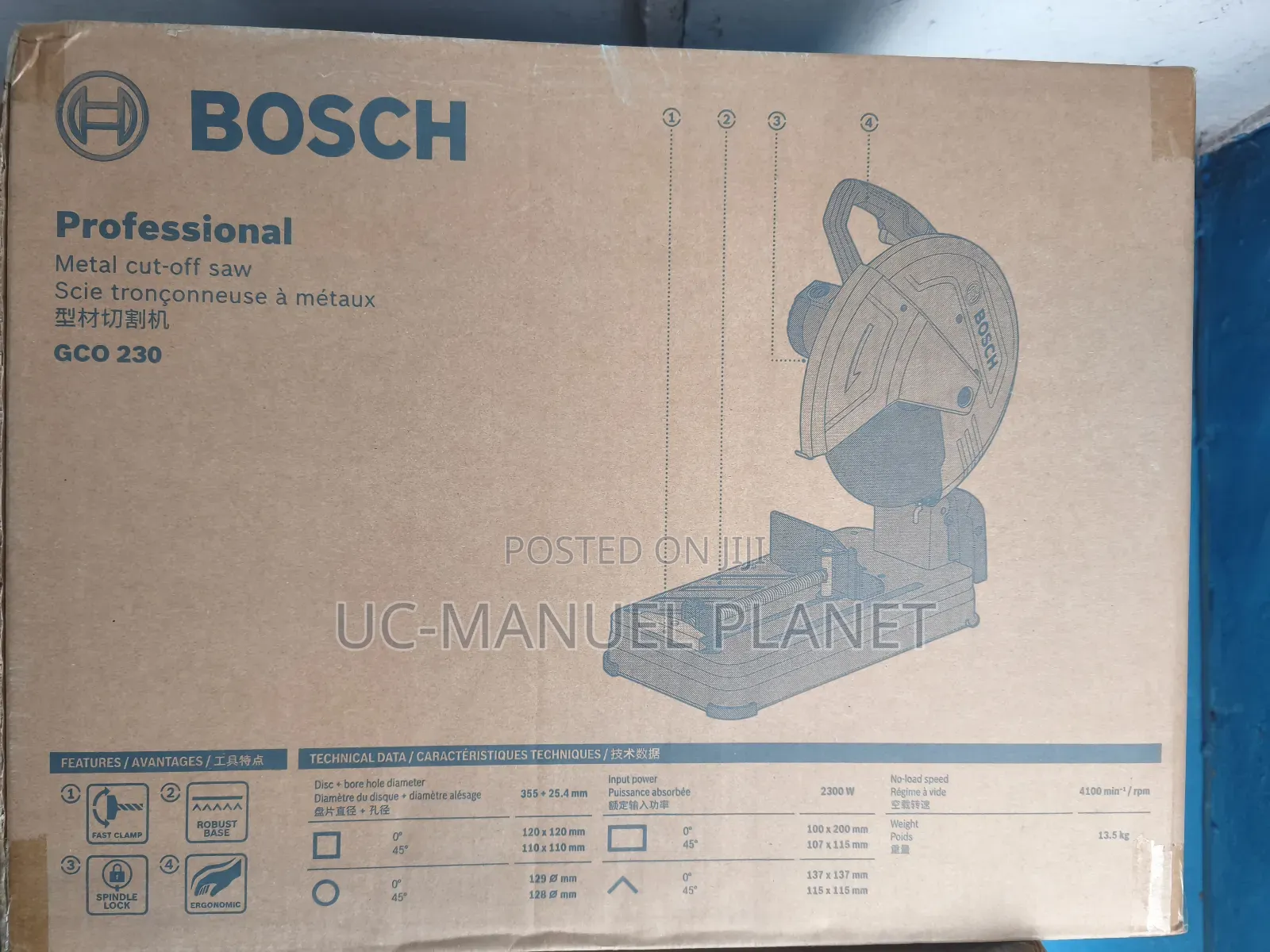 Bosch Metal Cut-Off Saw Gco 230