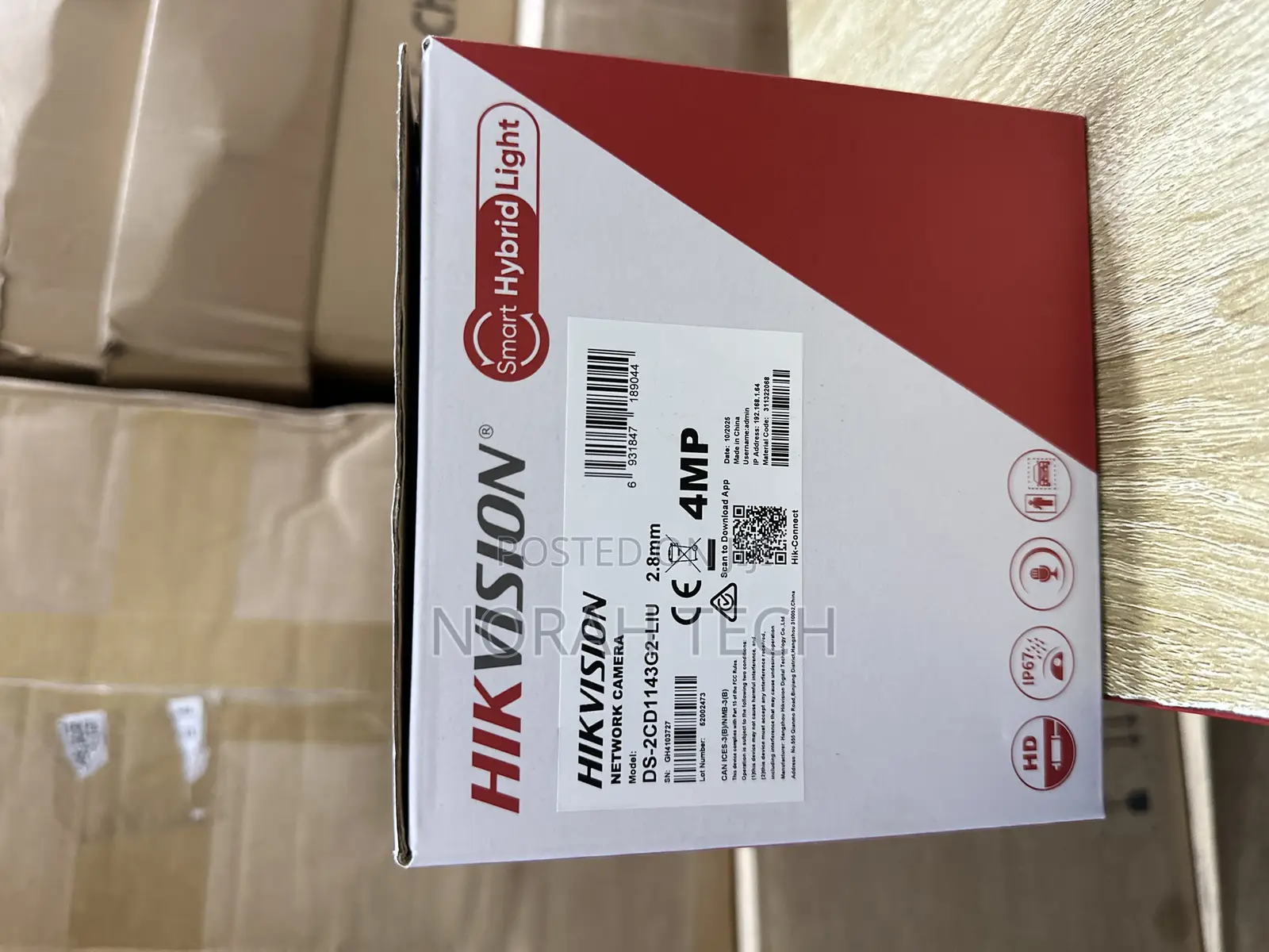 Ds-2cd1143g2-Liu Hikvision 4mp Smart Ip Dome Camera