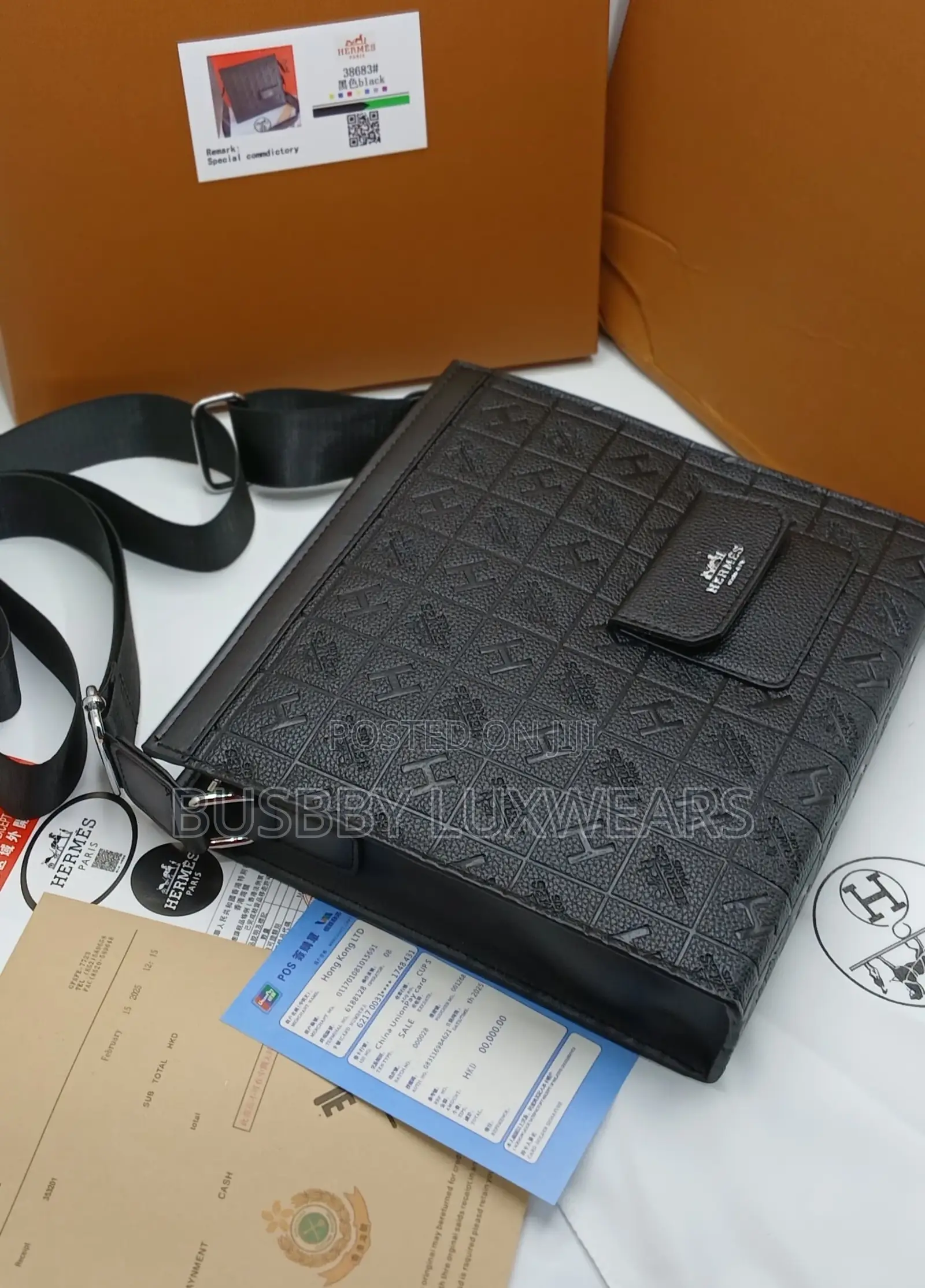 Luxury Cross Body Bag for Men (Boxed)