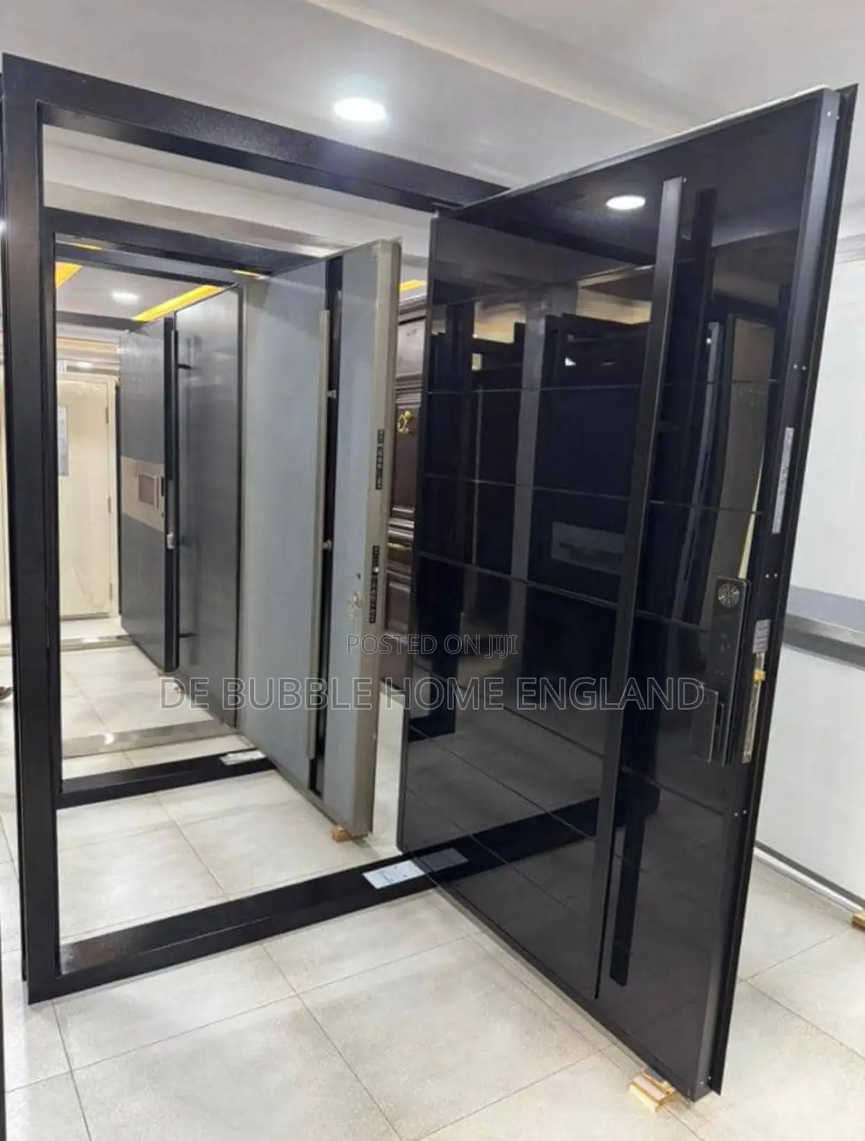 Executive Pivot Door With Smart Lock