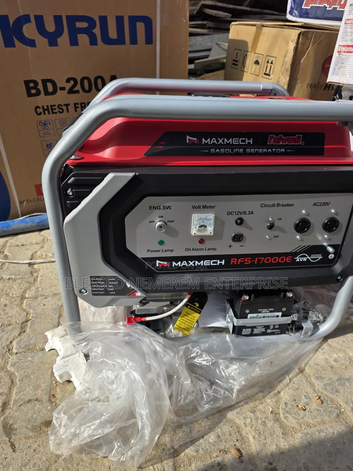I Deal on Maxmech Petrol Generator 15kva