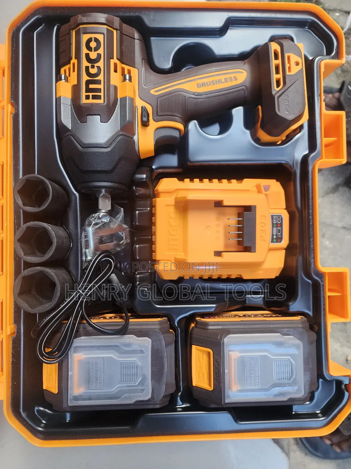 20v Ingco Battery Impart Wrench