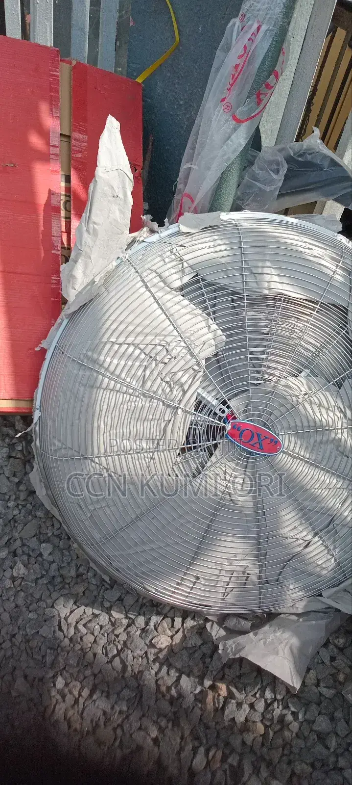 Ox 20-Inch Industrial Standing Fan With Warranty