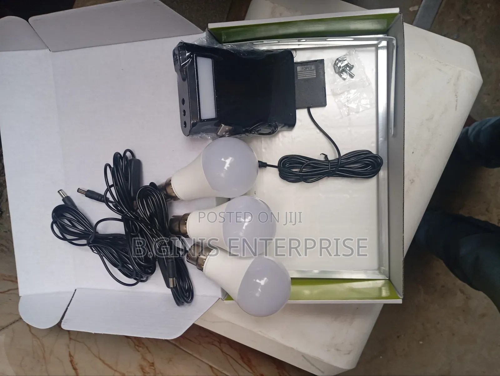 3 Bulb Solar Kit