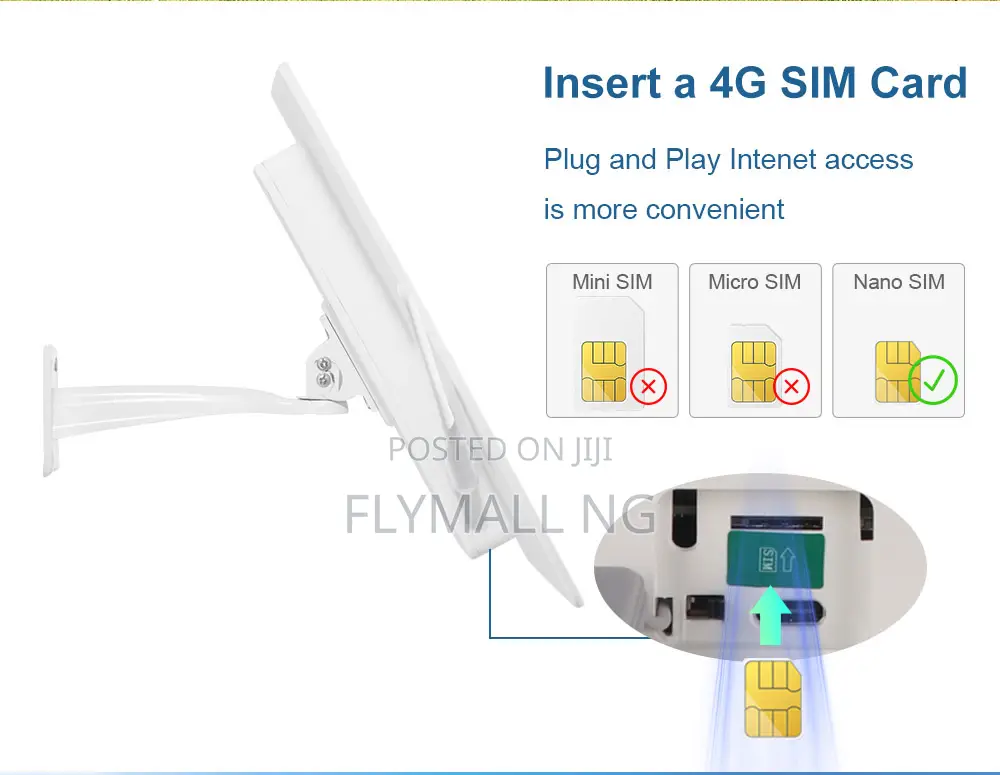 4g Router Solar Panel Outdoor Wireless 4g Lte Sim Card Wifi Router