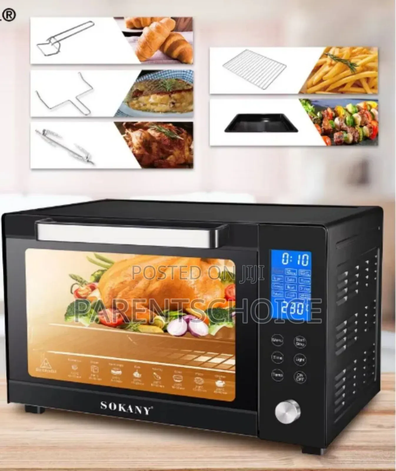 Sokany Sk-10011 Toaster Oven.