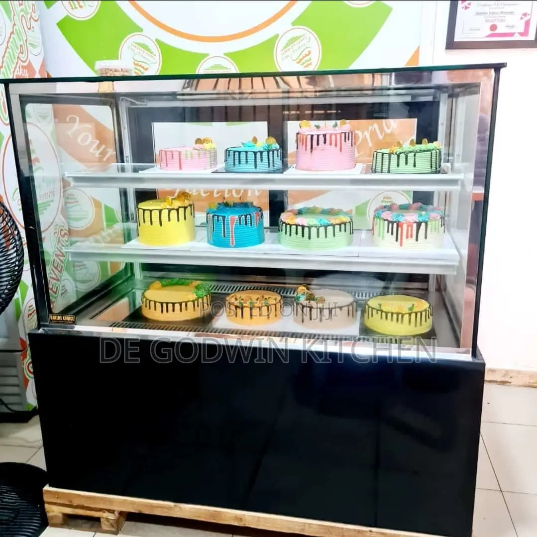 4ft Square Cake Display Chiller