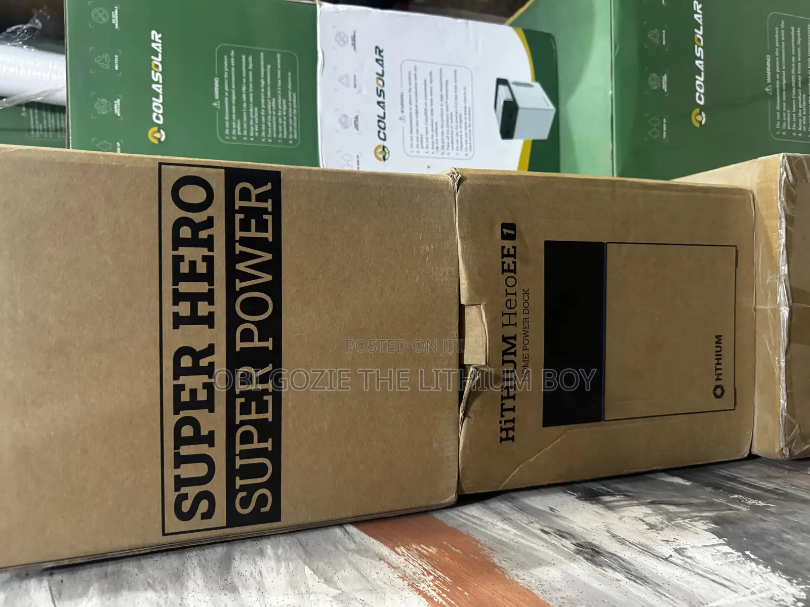 1kwh 200w Hithium Heroee Power Station Lithium Battery Generator Lagos
