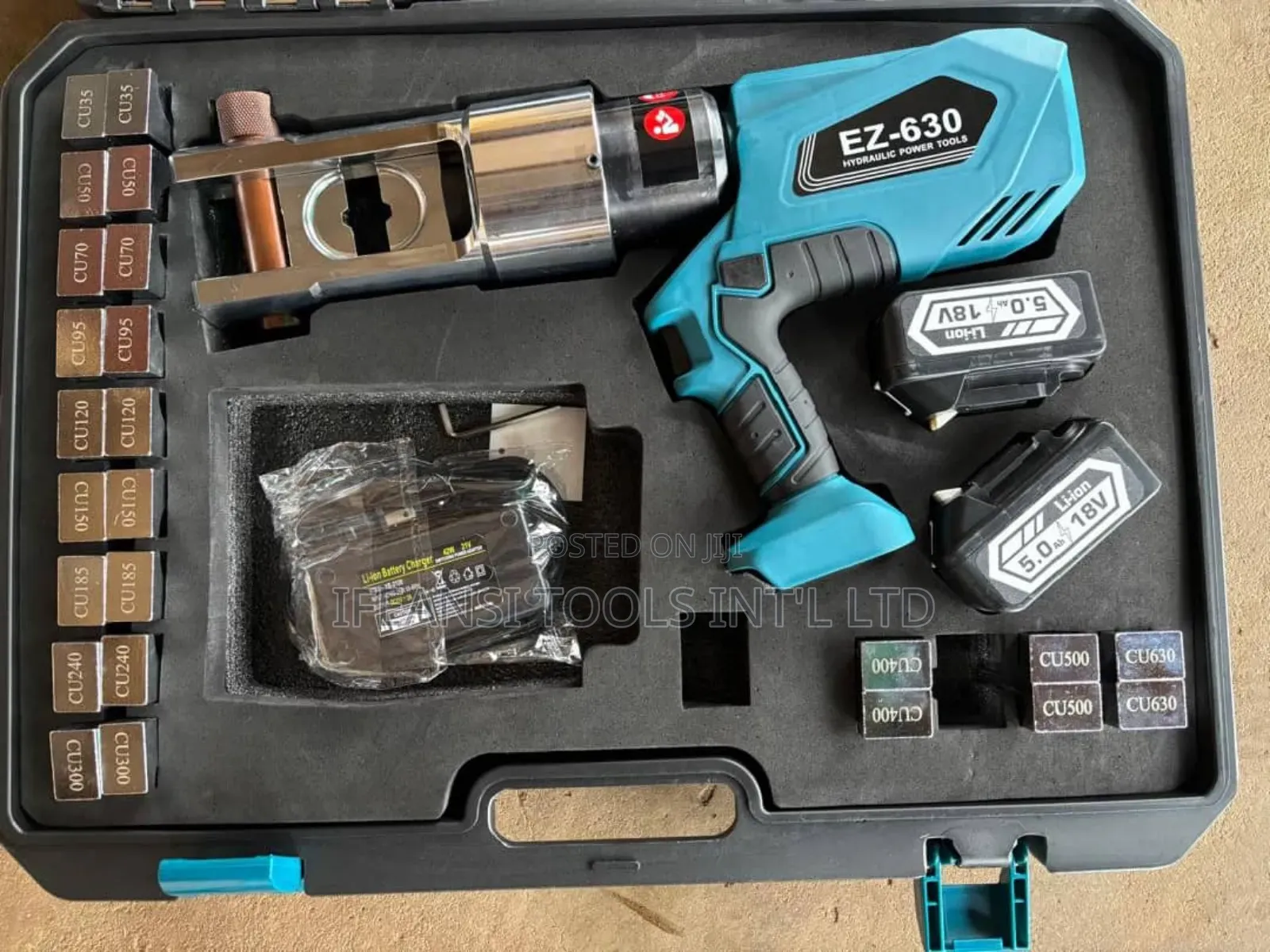 Cordless Cable Lug Machine