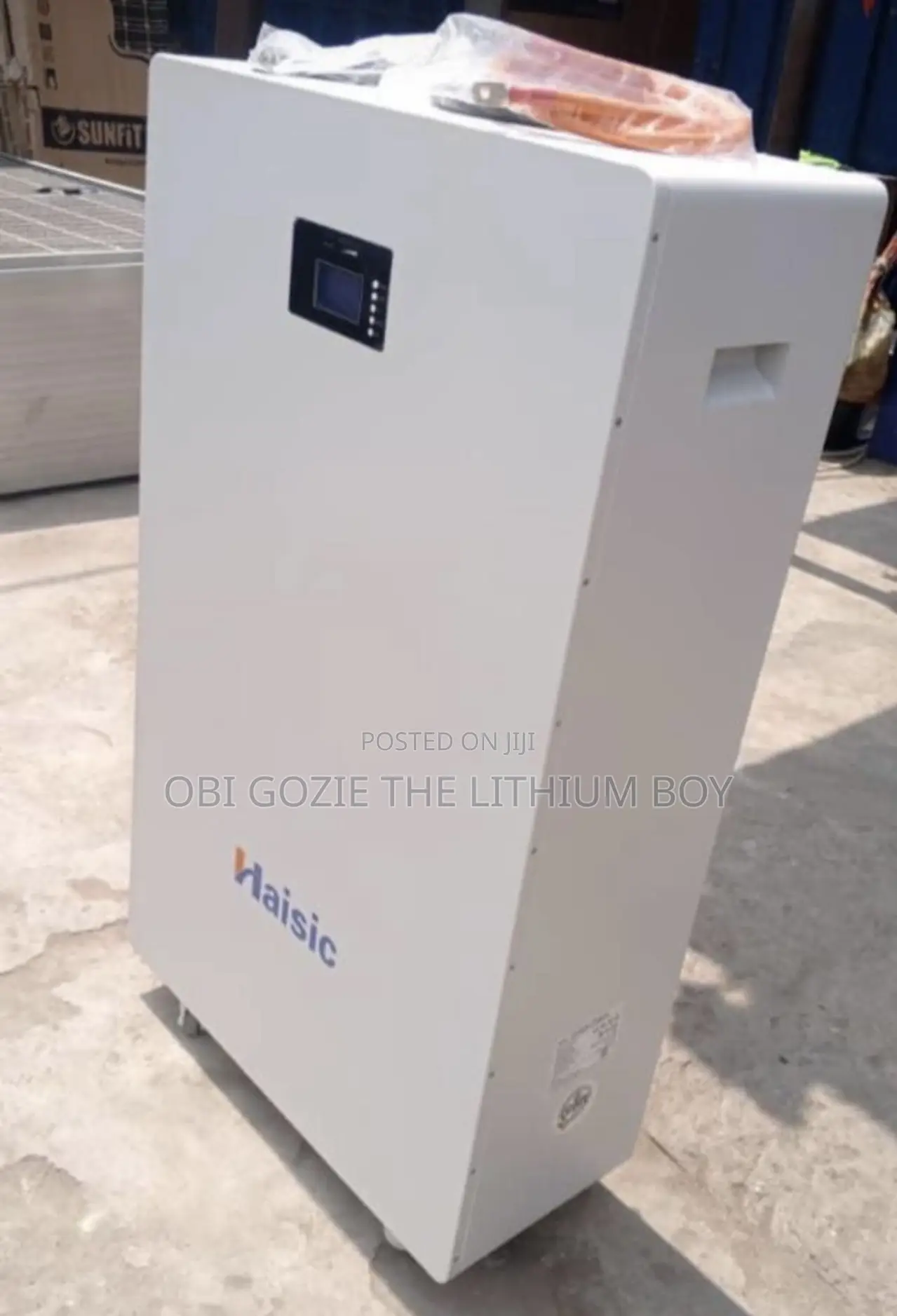 15kwh Haisic Solar Lithium Battery. The Best Importer and Distributor