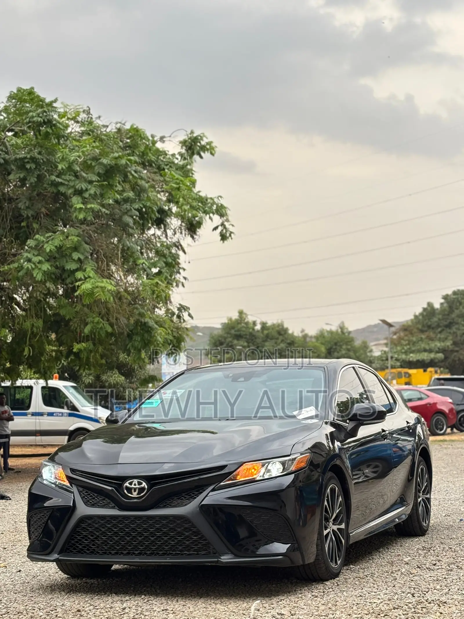 Toyota Camry SE (2.5L 4cyl 8A) 2019 Black