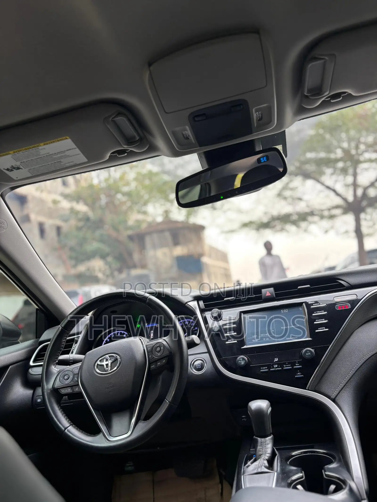 Toyota Camry SE (2.5L 4cyl 8A) 2019 Black