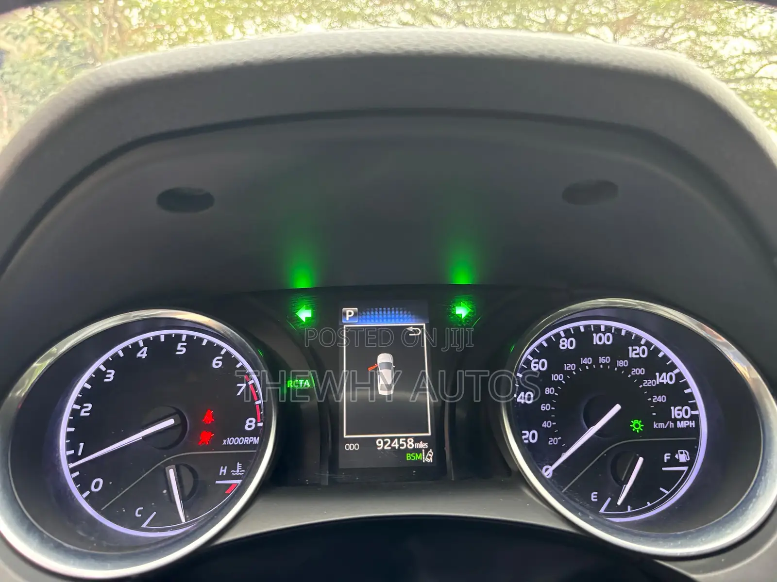 Toyota Camry SE (2.5L 4cyl 8A) 2019 Black